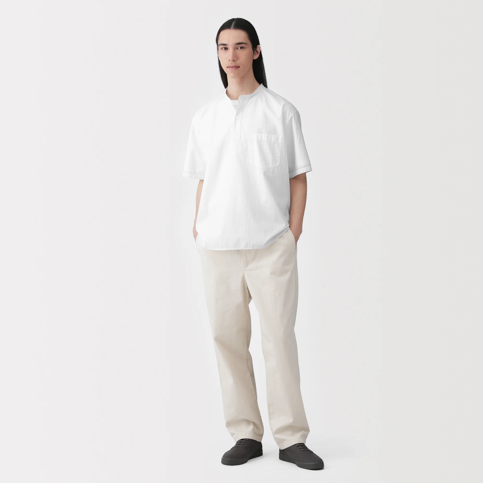 Cool Touch Henley T-Shirt - Image 4