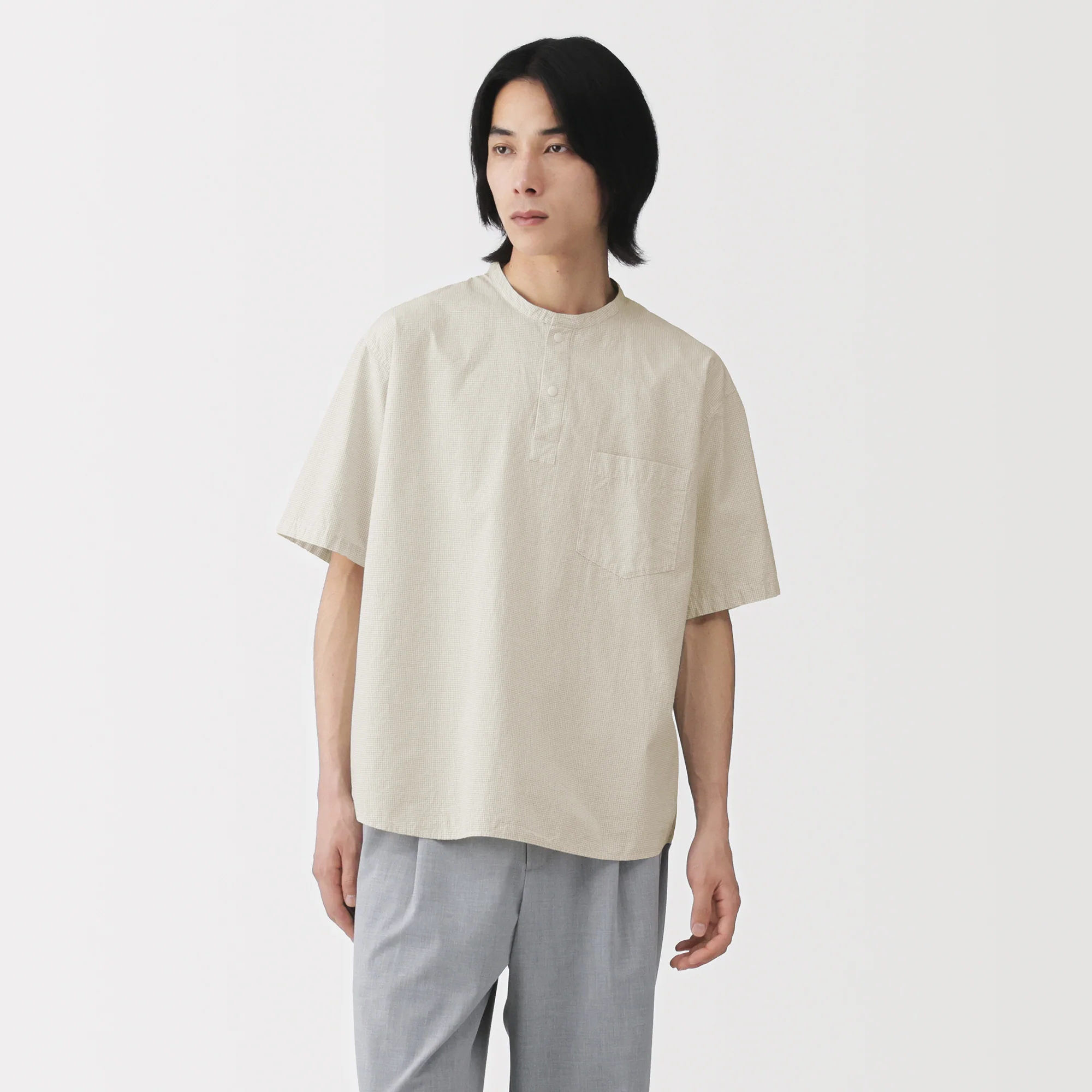 Cool Touch Henley T-Shirt - Image 43