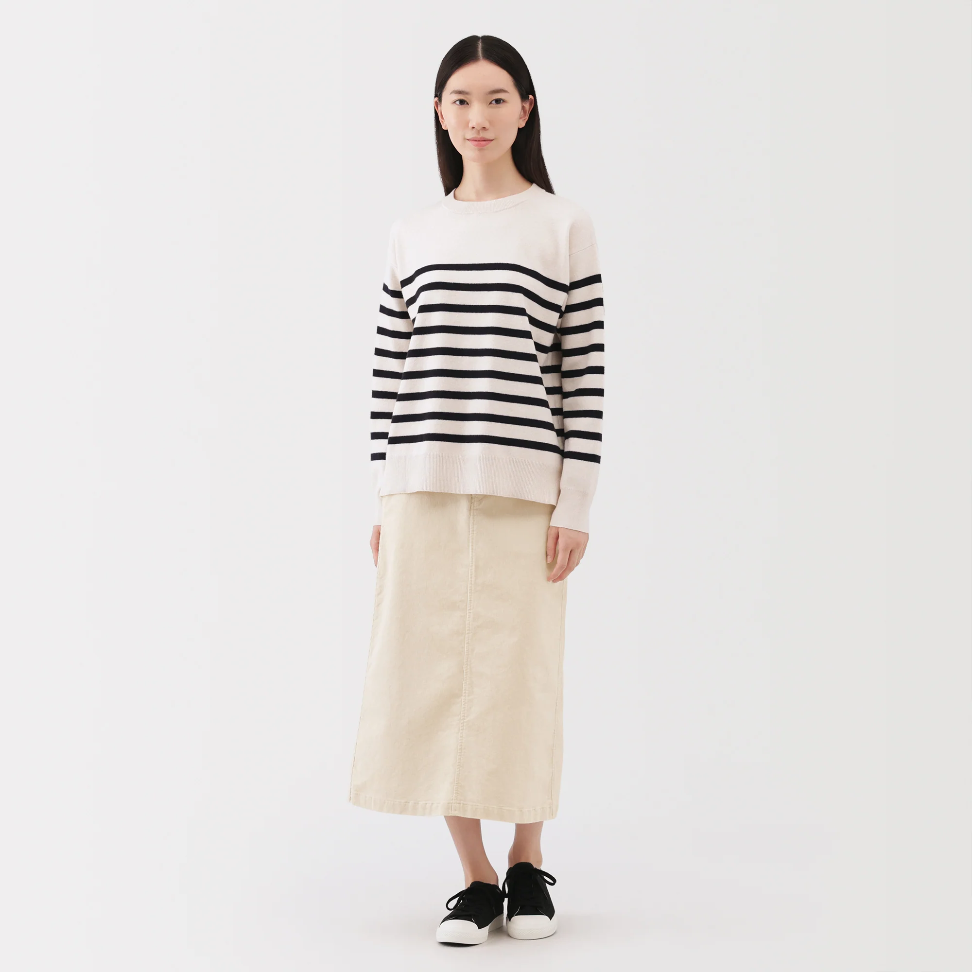 Corduroy Pencil Skirt - Image 28