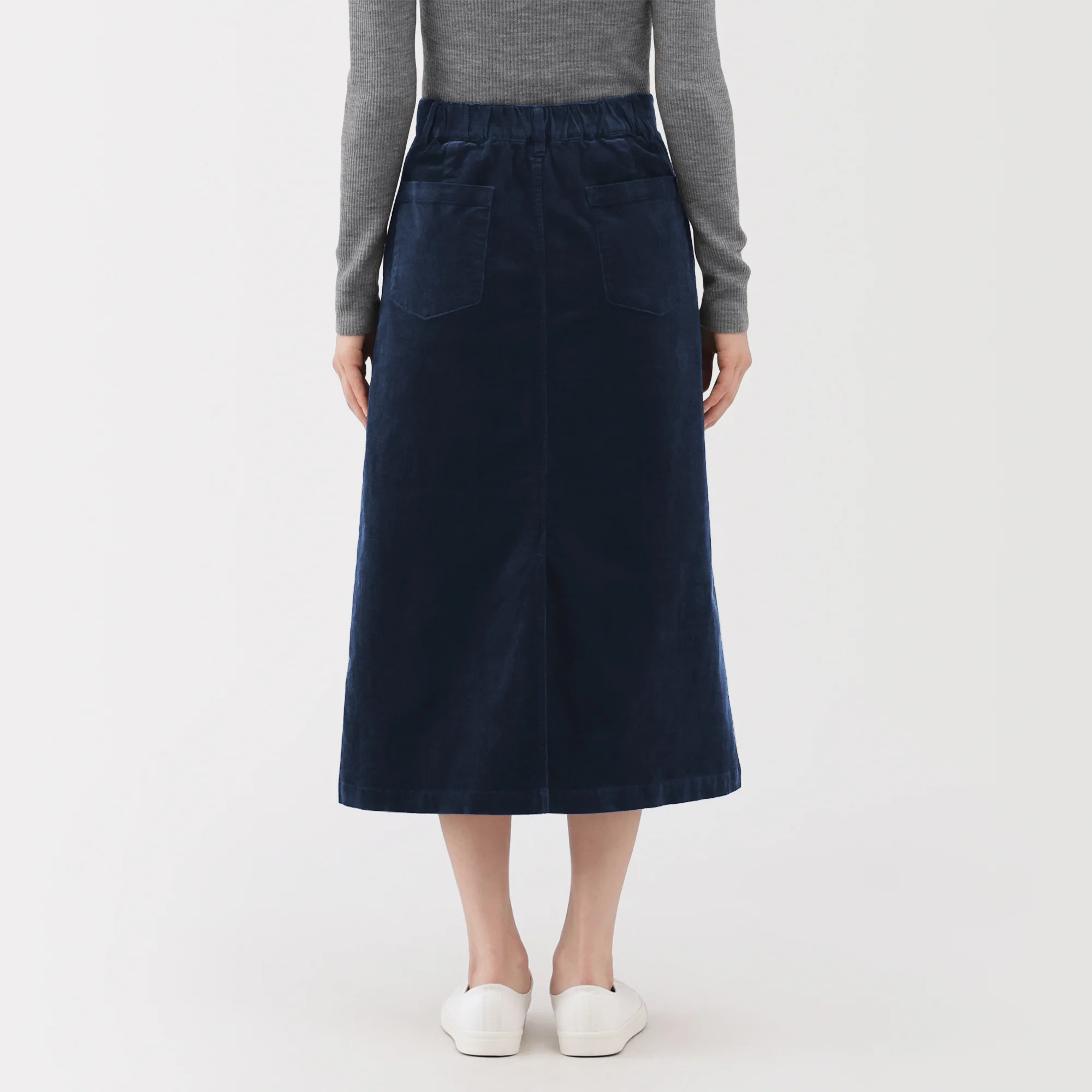 Corduroy Pencil Skirt - Image 6