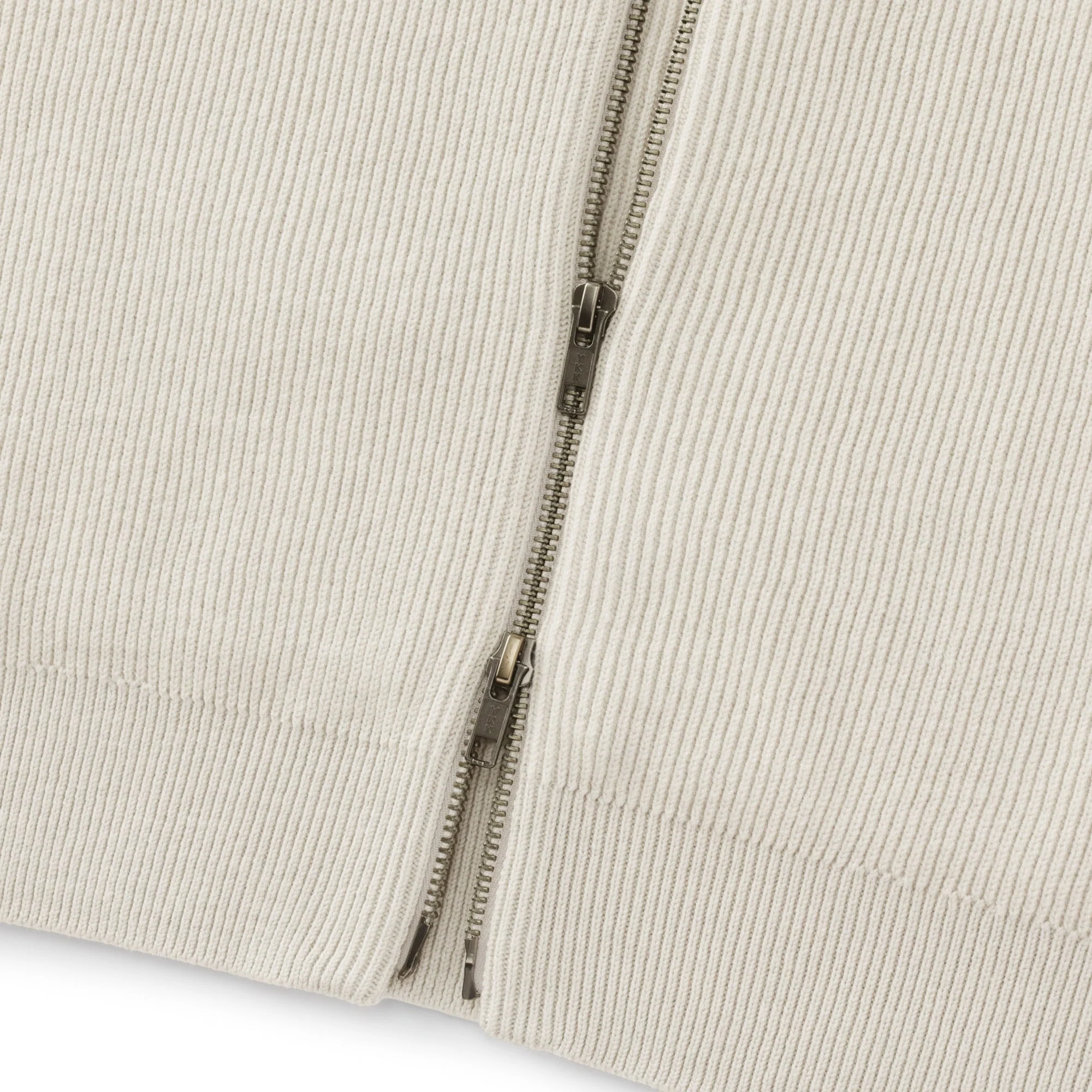 Cotton Blend Full-Zip Cardigan - Image 5