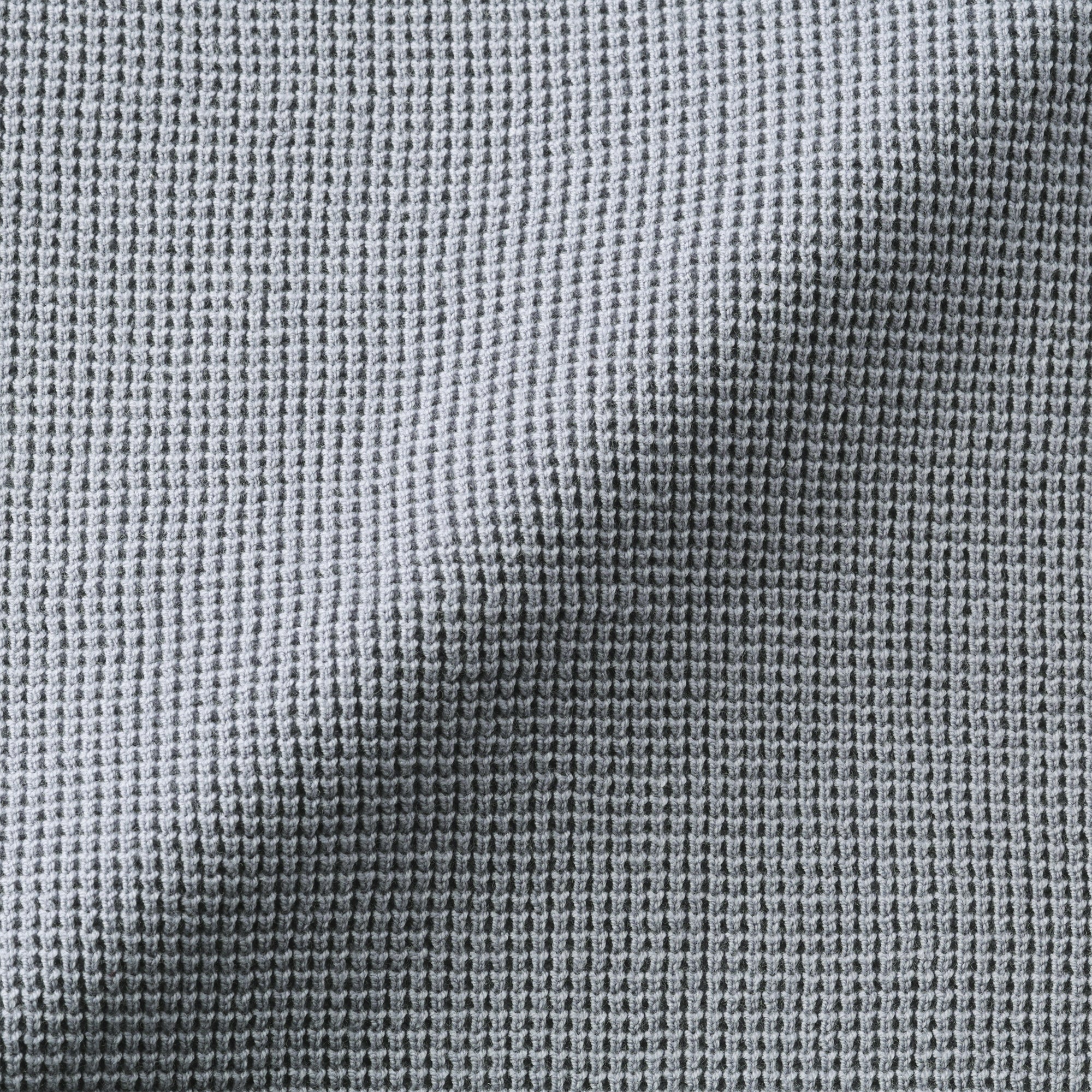 Cotton Blend Waffle Sweater - Image 8