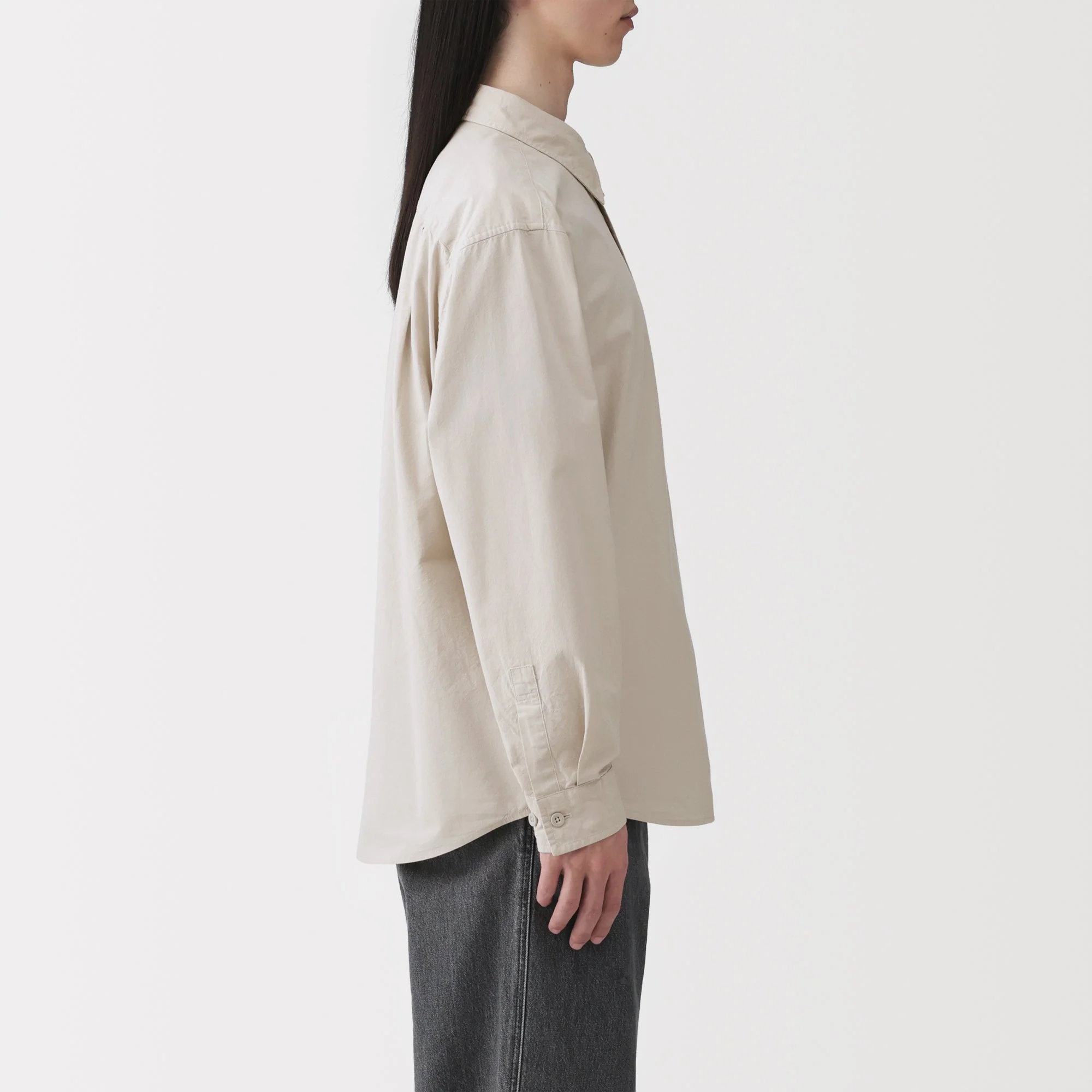 Cotton Broadcloth Overshirt - Image 14