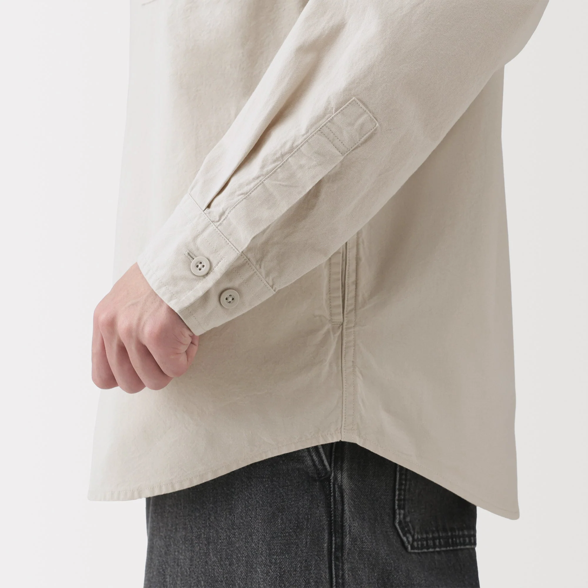 Cotton Broadcloth Overshirt - Image 17