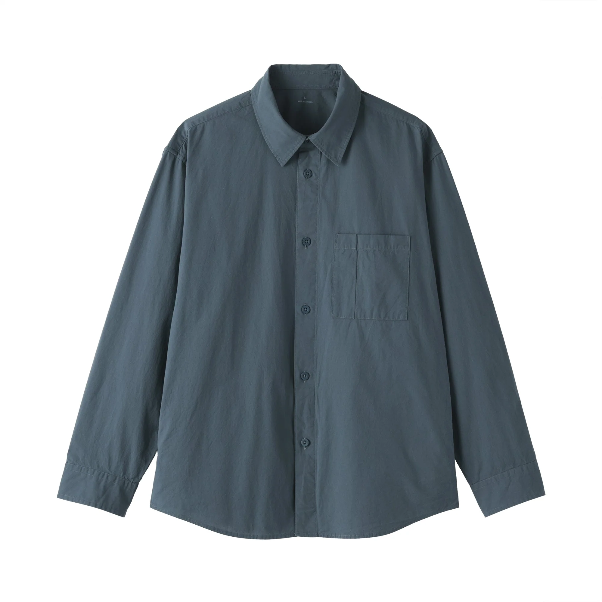 Cotton Broadcloth Overshirt - Image 2