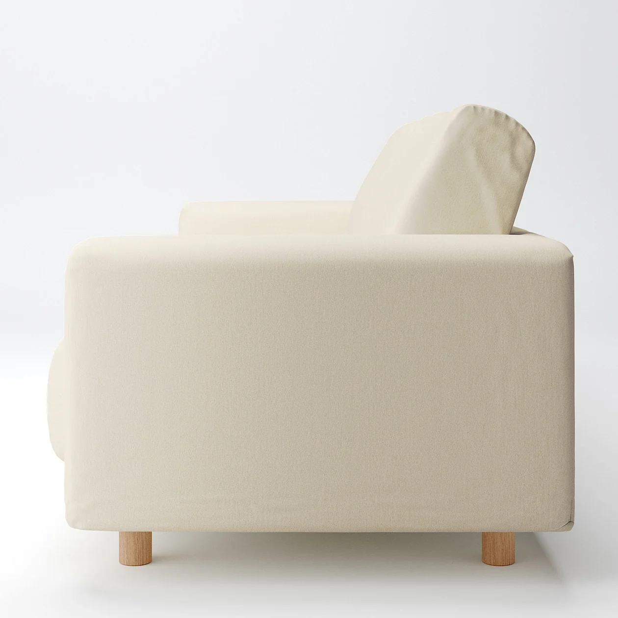 Cotton Canvas Cover for Urethane Pocket Coil Sofa - 3 Seater (Sofa Sold Separately) - Image 4