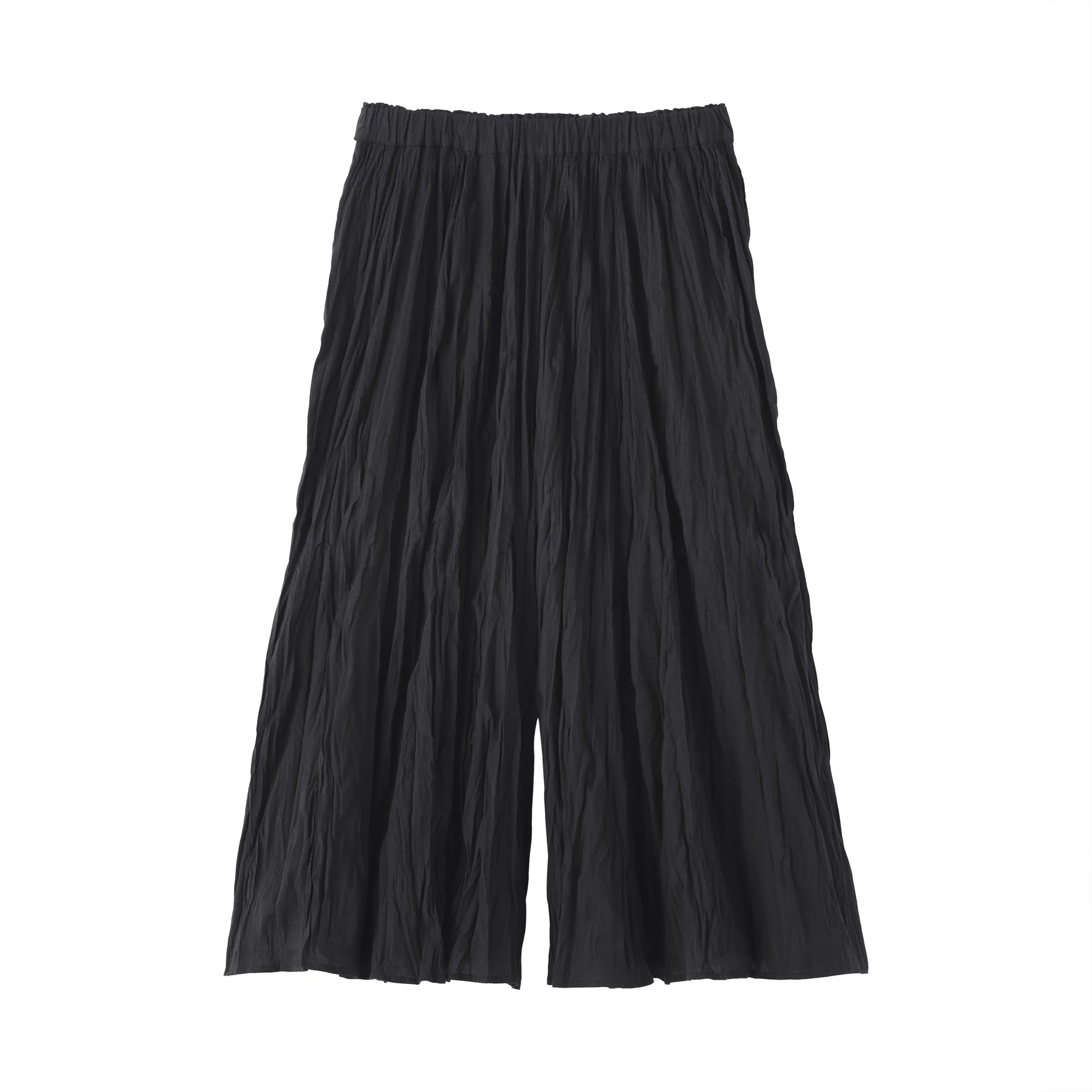 Cotton Crepe Skirt Pants - Image 25