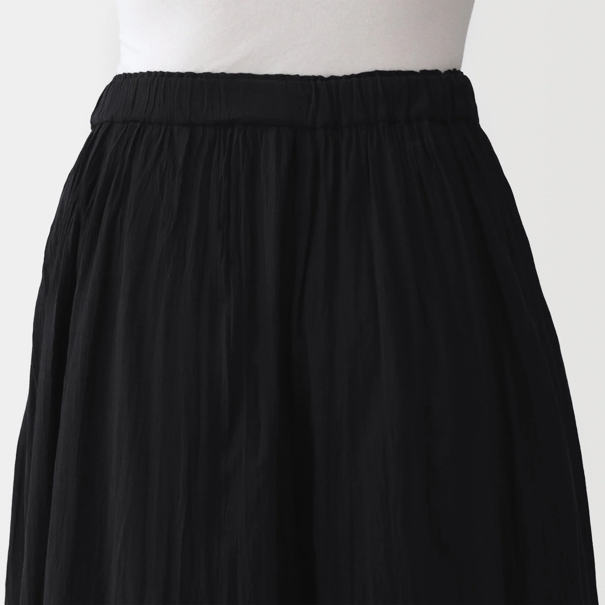 Cotton Crepe Skirt Pants - Image 31
