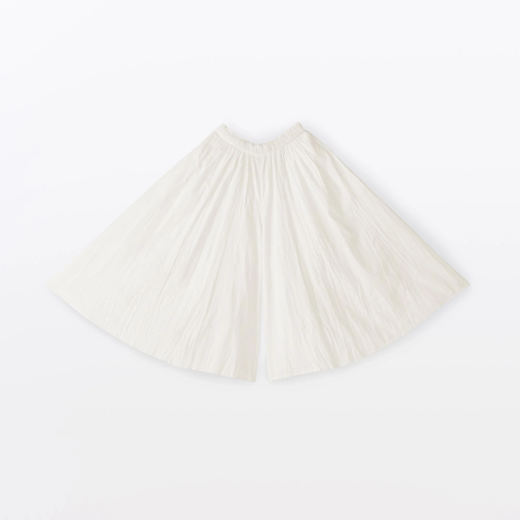 Cotton Crepe Skirt Pants - Image 46