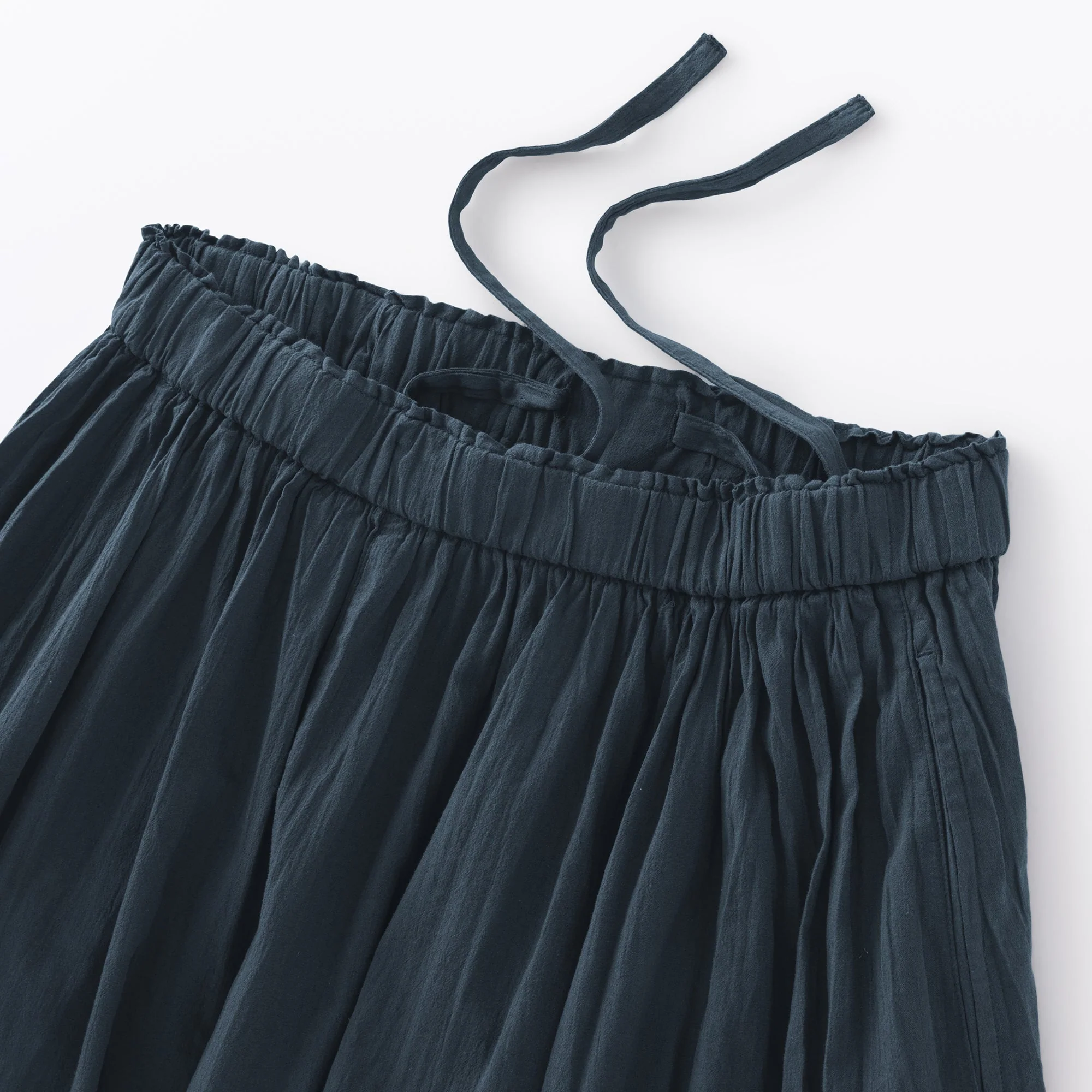 Cotton Crepe Skirt Pants - Image 9