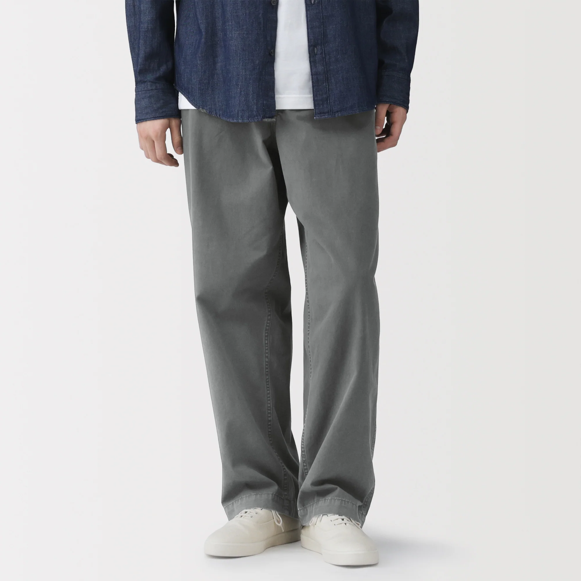 Cotton Garment Dyed Pants - Image 3