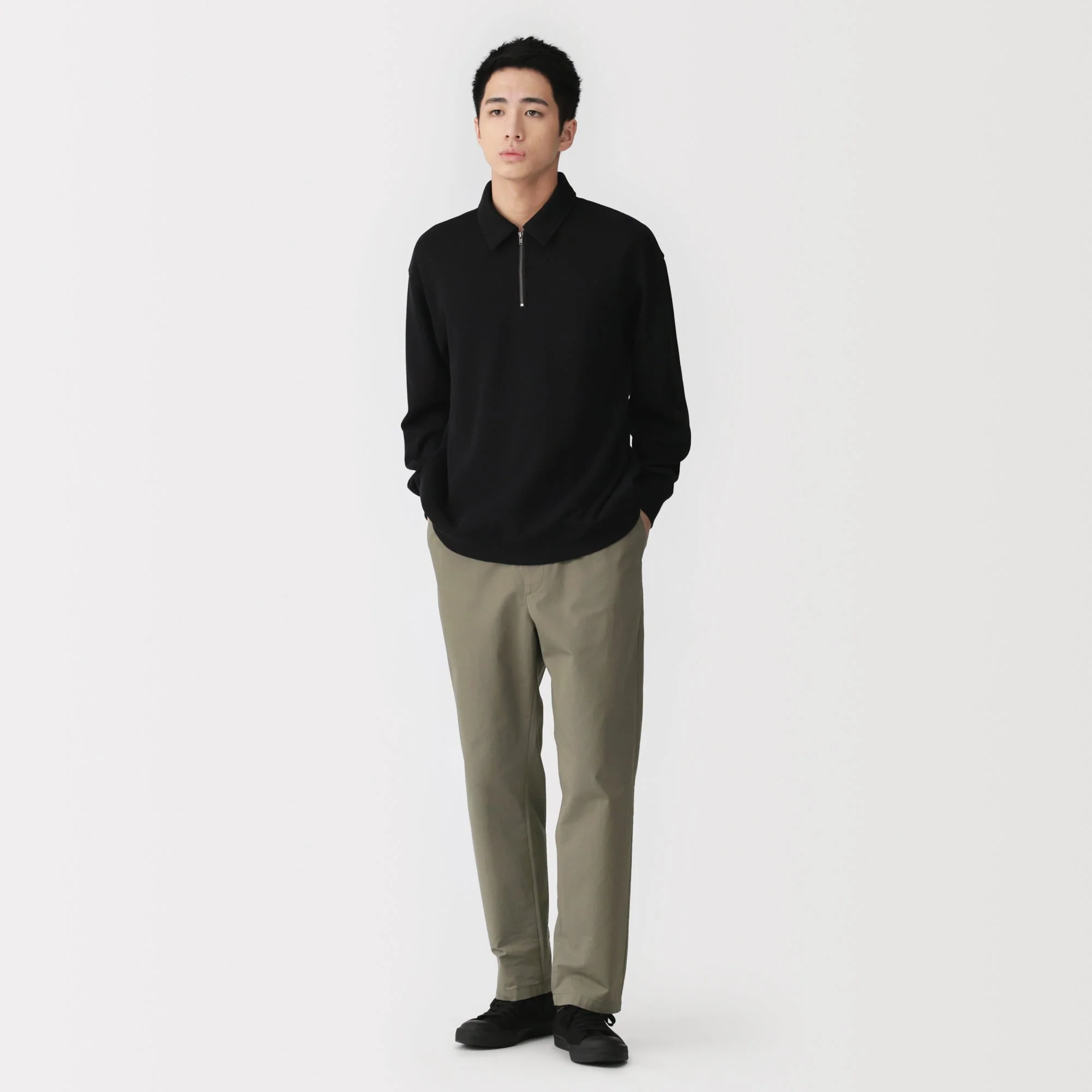 Cotton Easy Pants - Image 4