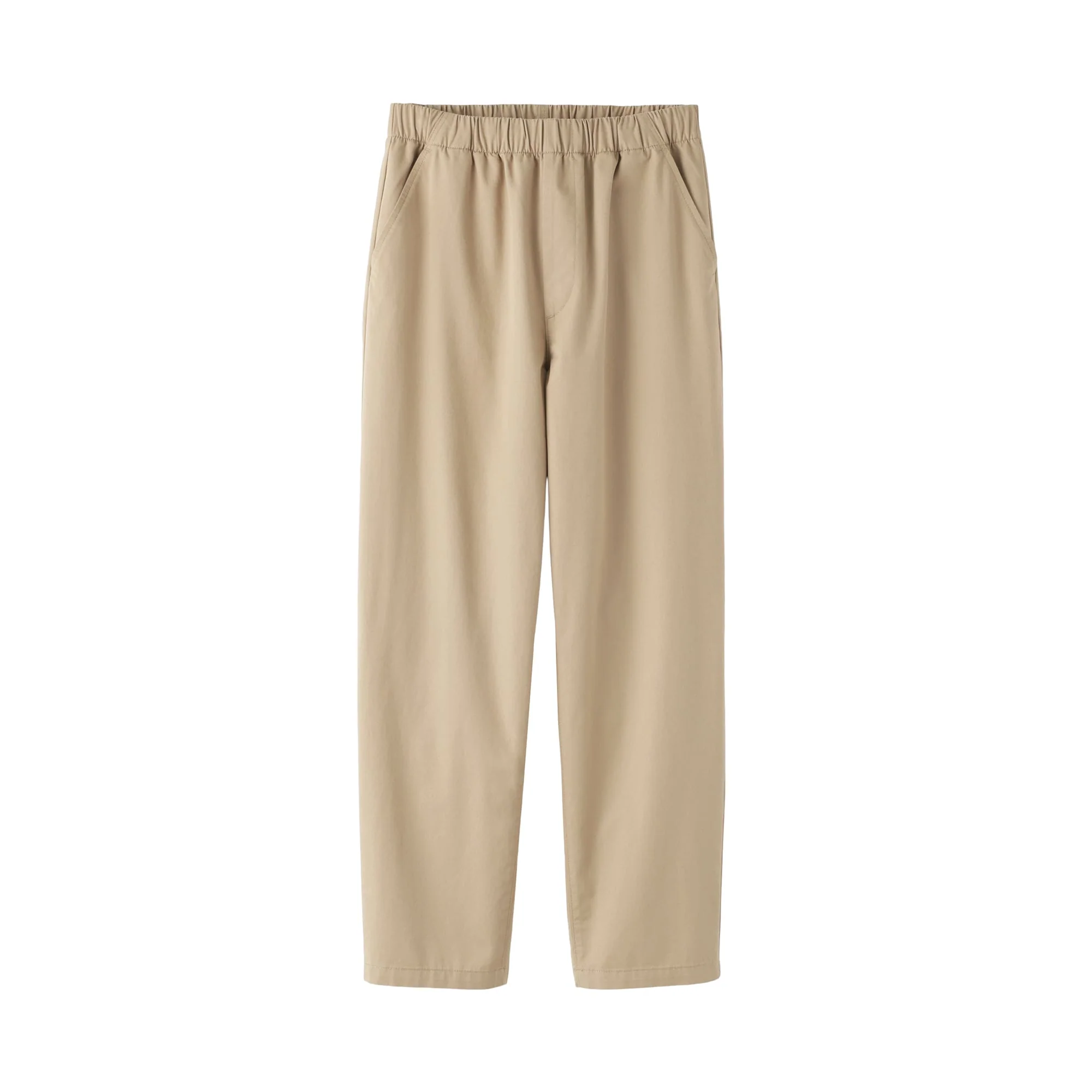 Cotton Easy Tapered Trousers - Image 11