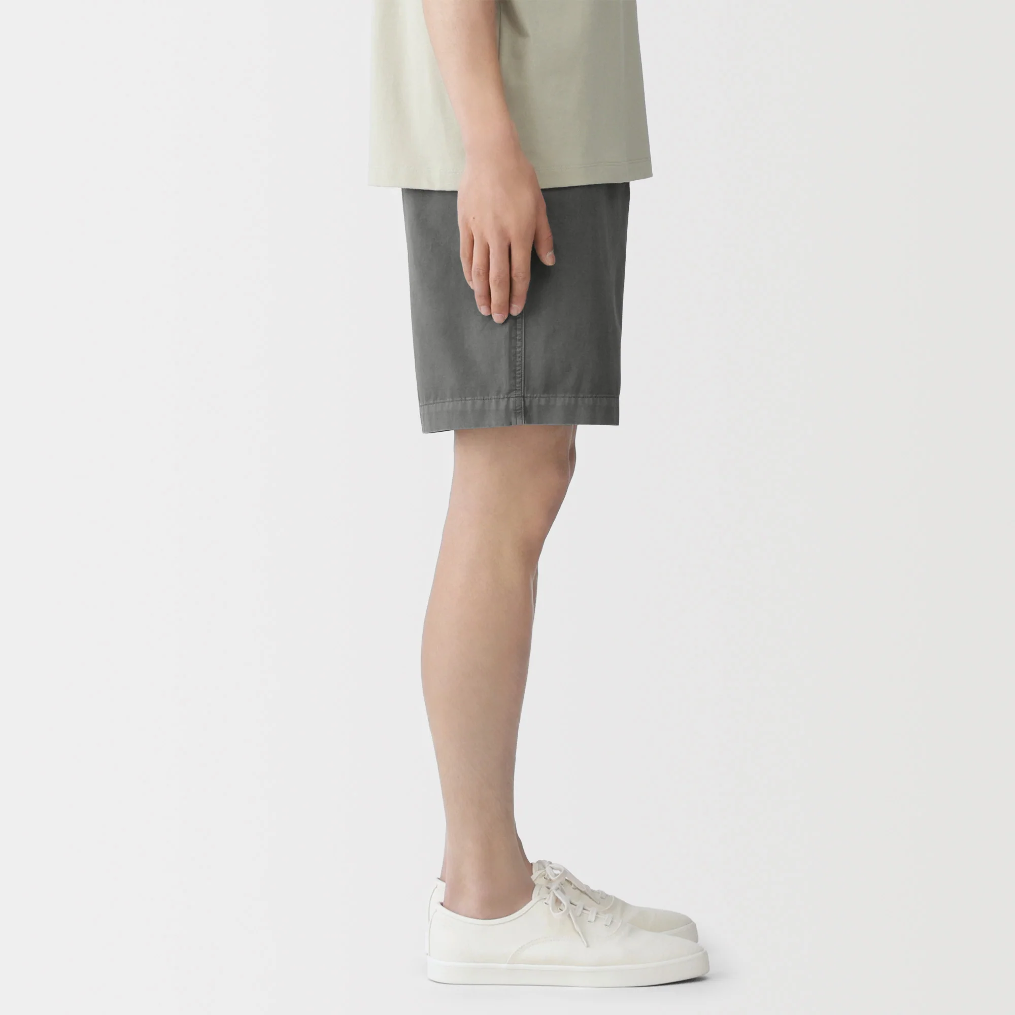 Cotton Garment-Dyed Shorts - Image 14