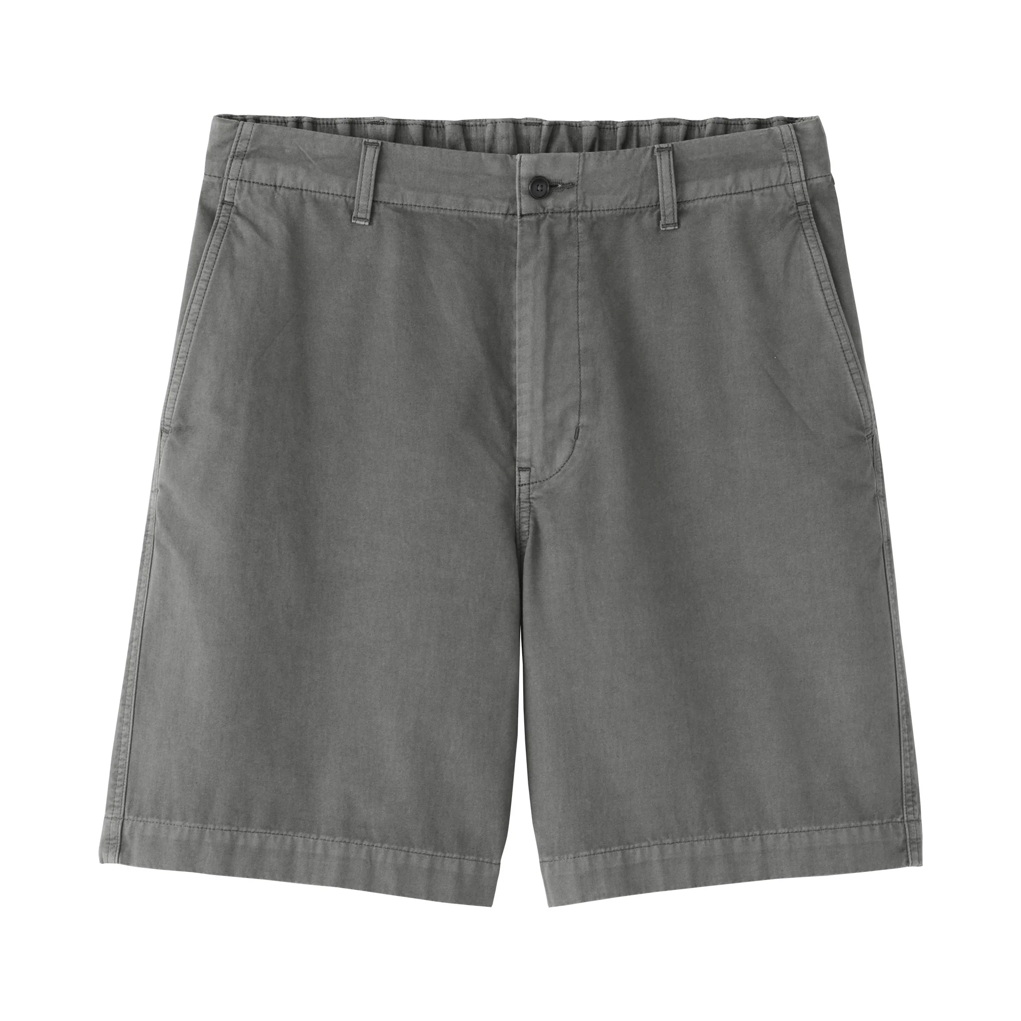 Cotton Garment-Dyed Shorts - Image 2
