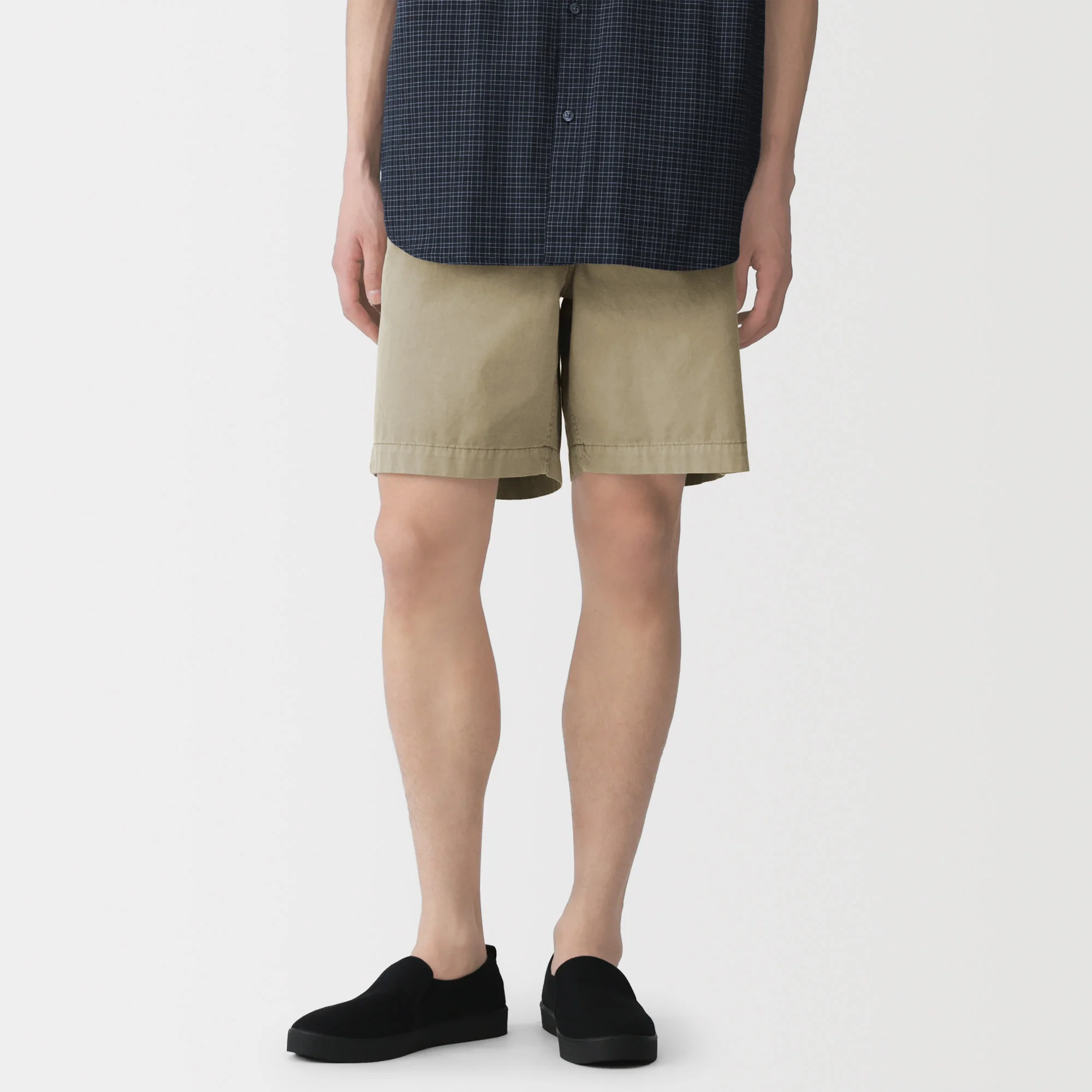 Cotton Garment-Dyed Shorts - Image 21