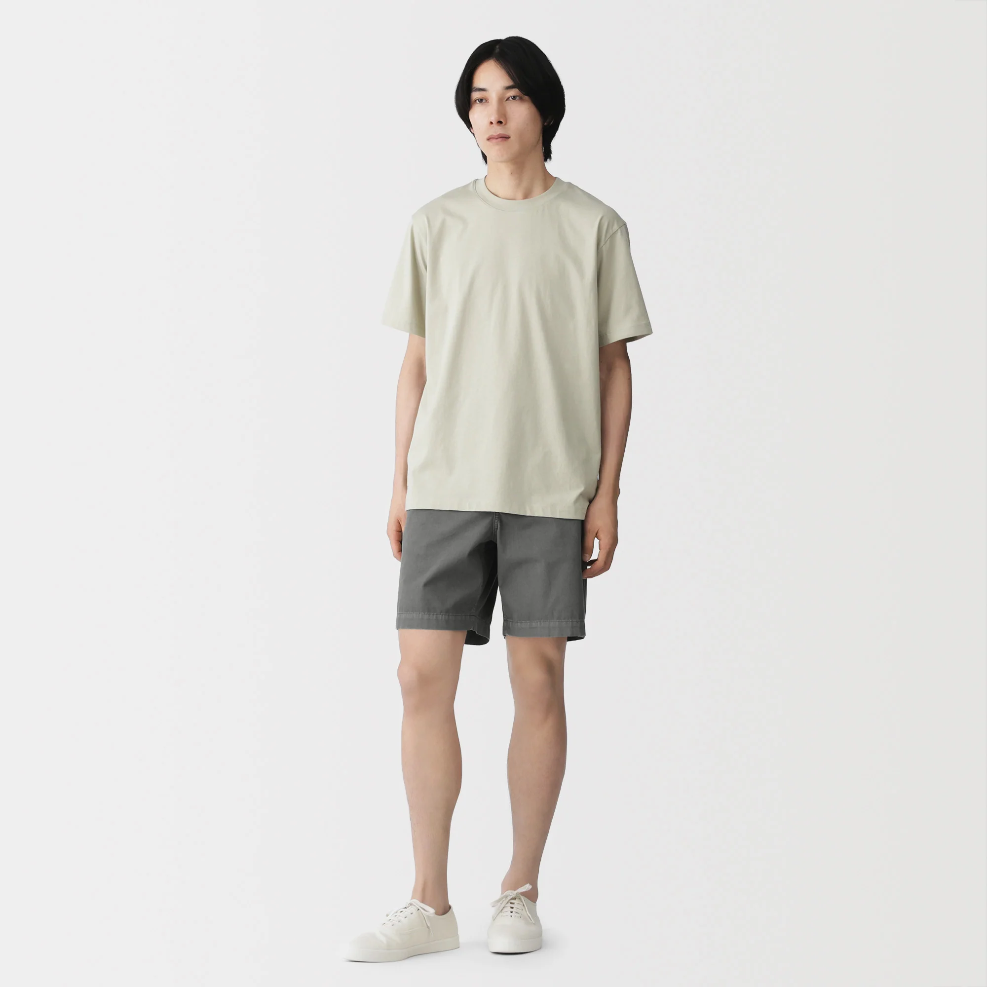 Cotton Garment-Dyed Shorts - Image 4