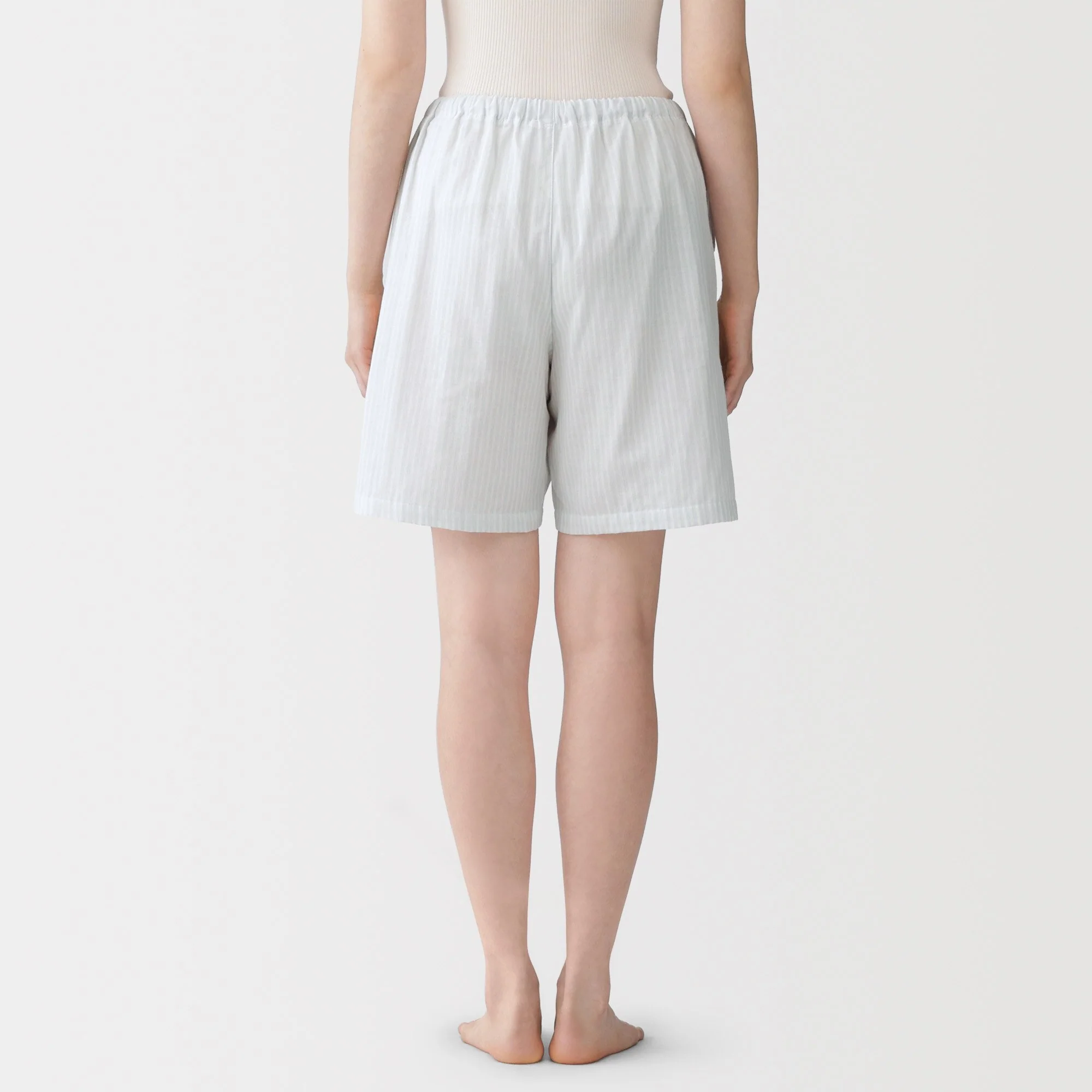 Cotton Gauze Half Pants - Image 22