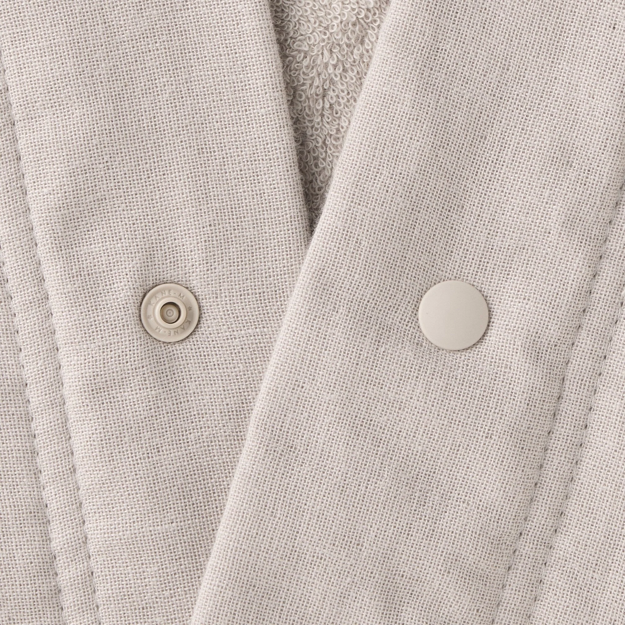 Cotton Gauze Pile Bathrobe - Image 17