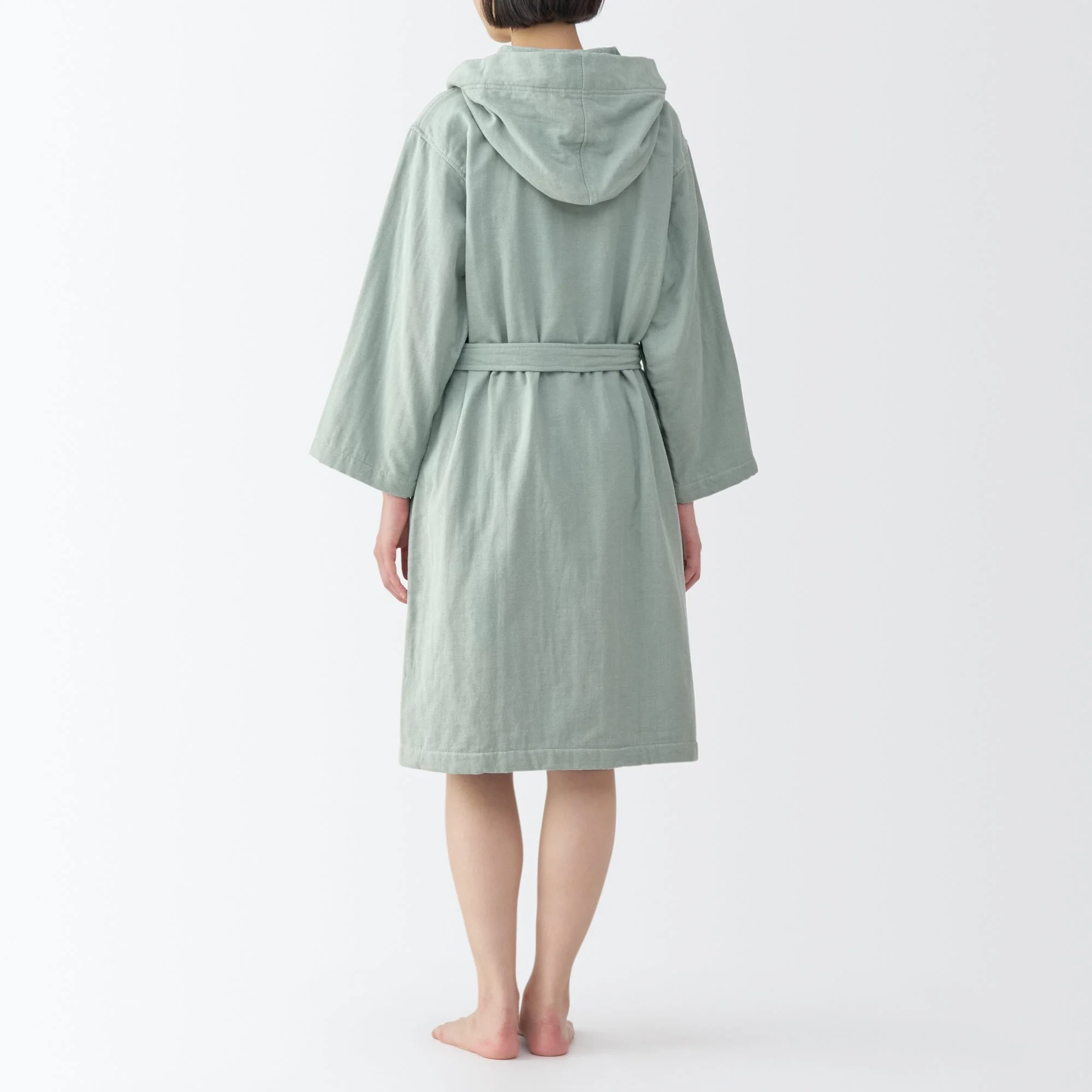 Cotton Gauze Pile Bathrobe - Image 3