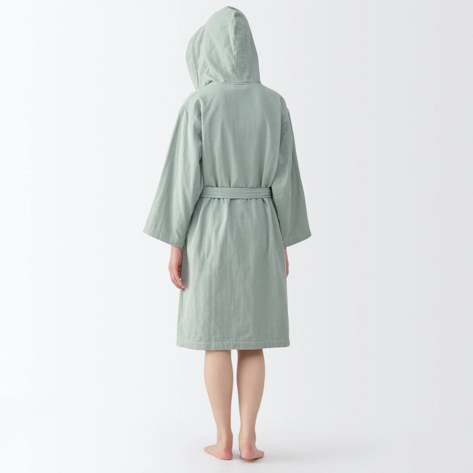 Cotton Gauze Pile Bathrobe - Image 4