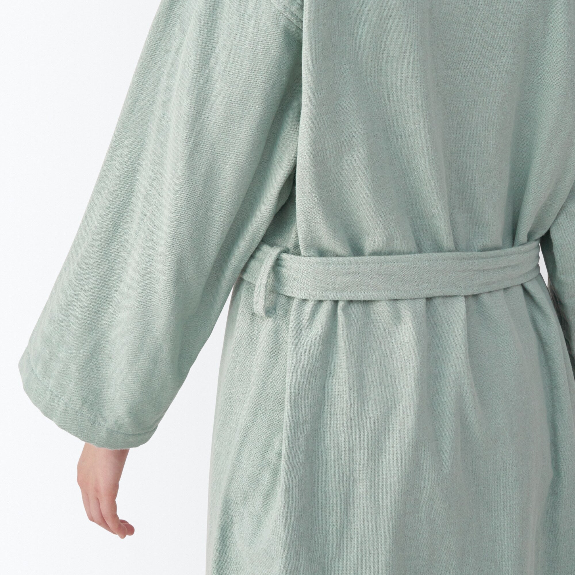Cotton Gauze Pile Bathrobe - Image 9