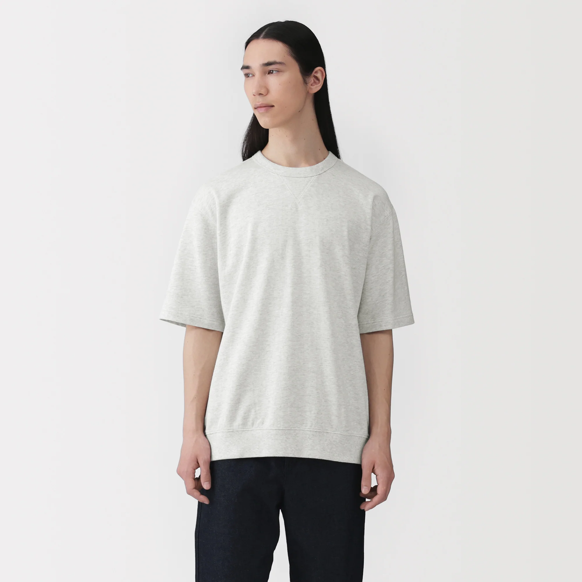 Cotton Half-Sleeve Sweatshirt - Image 10