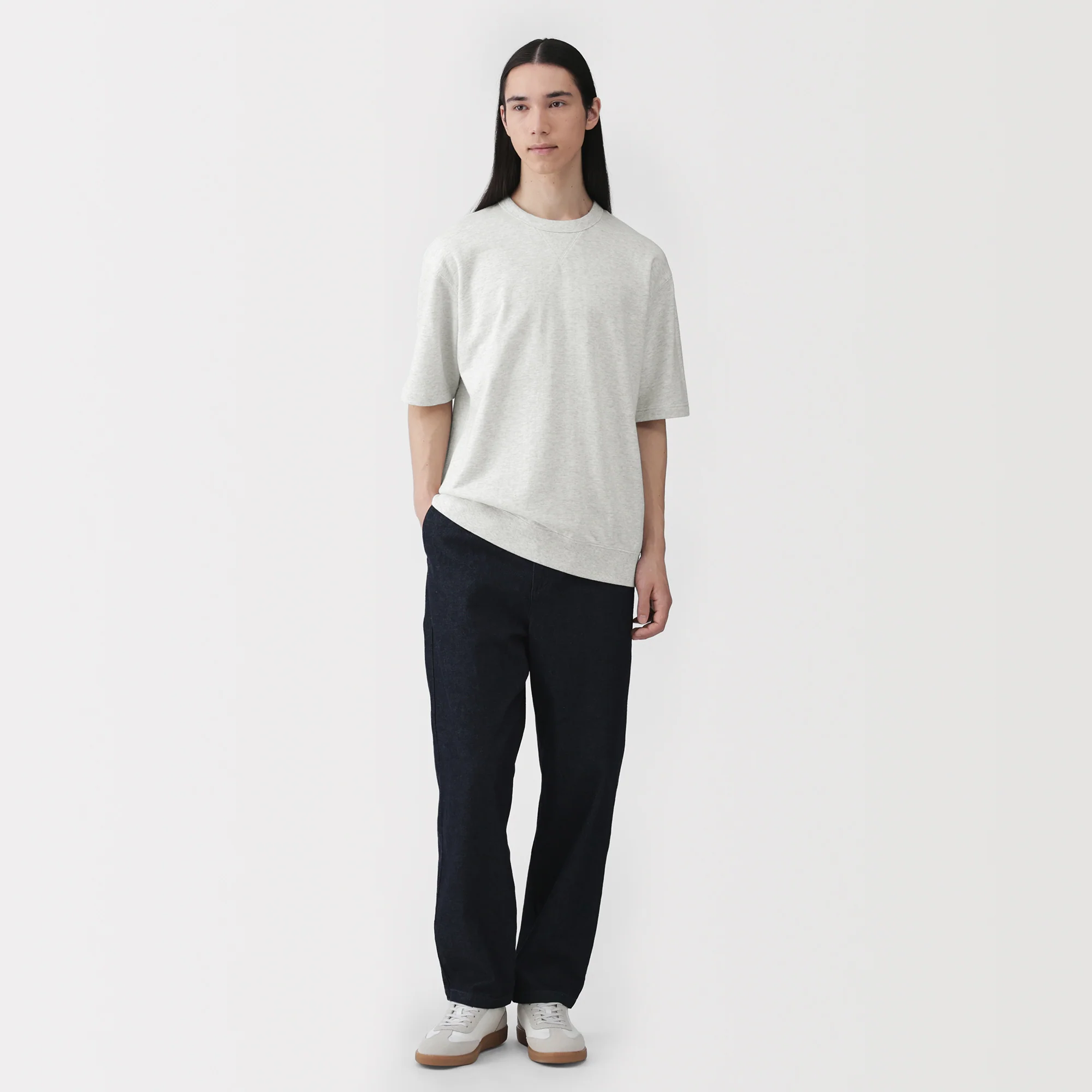 Cotton Half-Sleeve Sweatshirt - Image 11