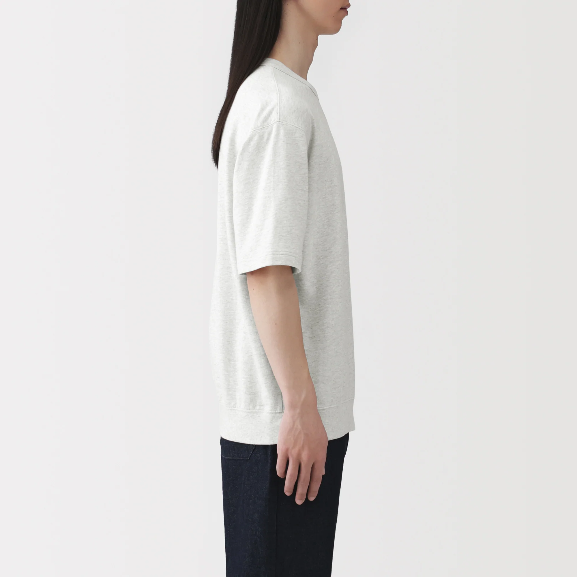 Cotton Half-Sleeve Sweatshirt - Image 12