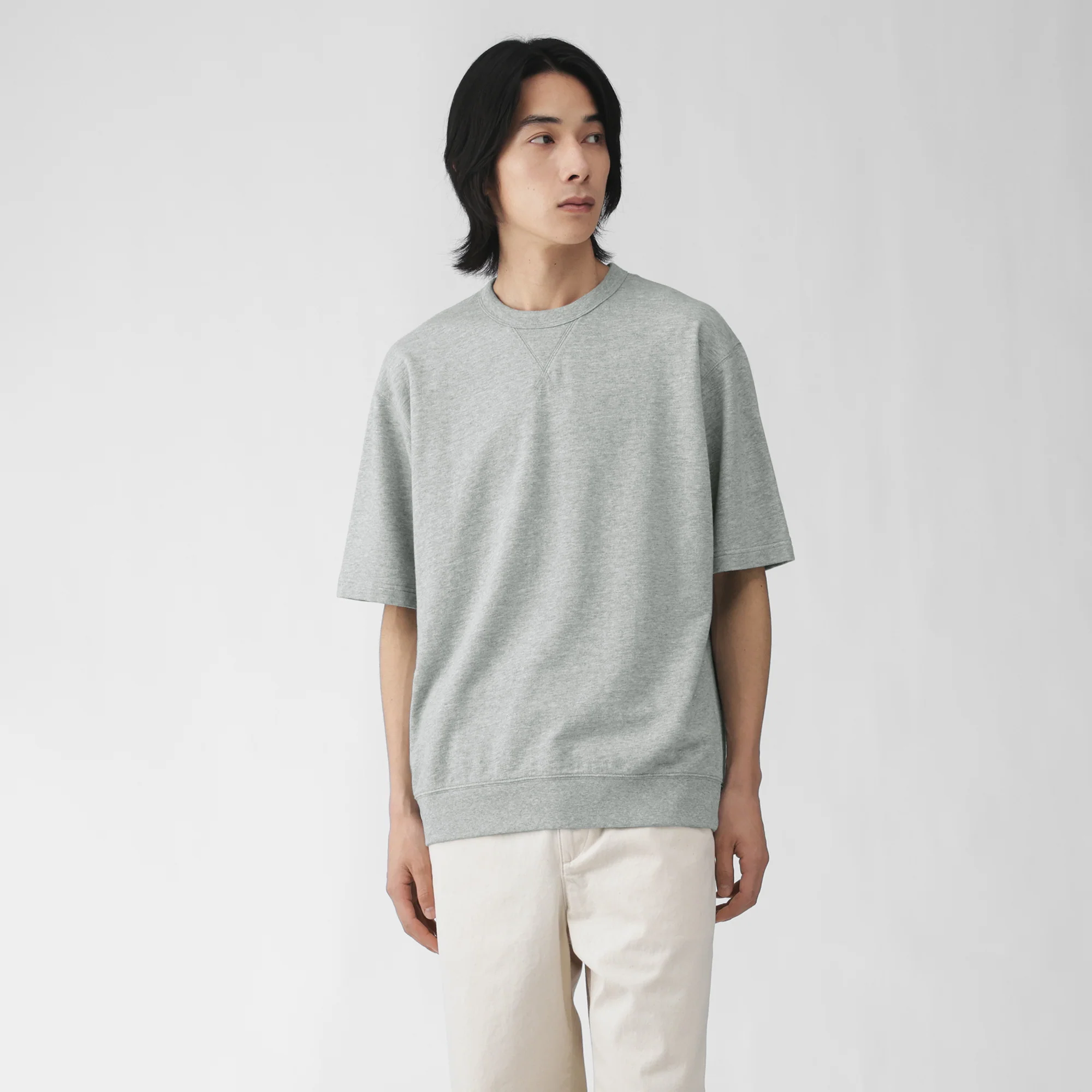 Cotton Half-Sleeve Sweatshirt - Image 17