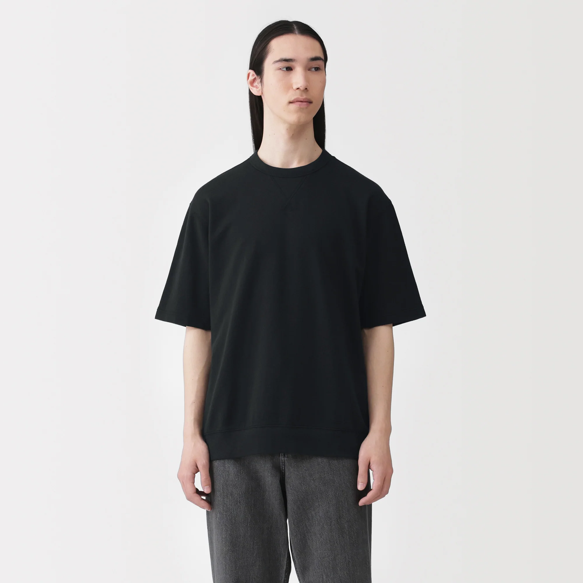 Cotton Half-Sleeve Sweatshirt - Image 24