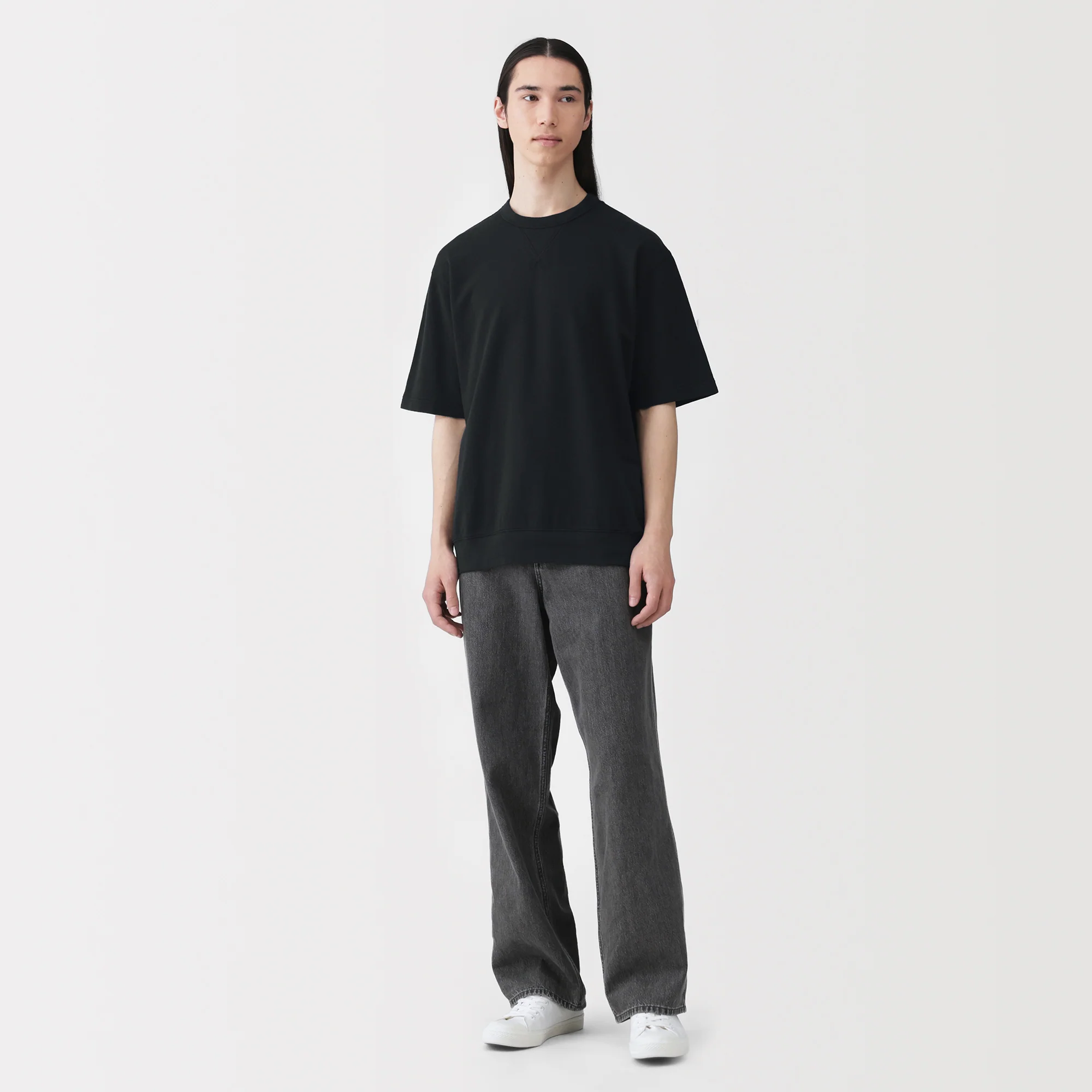 Cotton Half-Sleeve Sweatshirt - Image 25