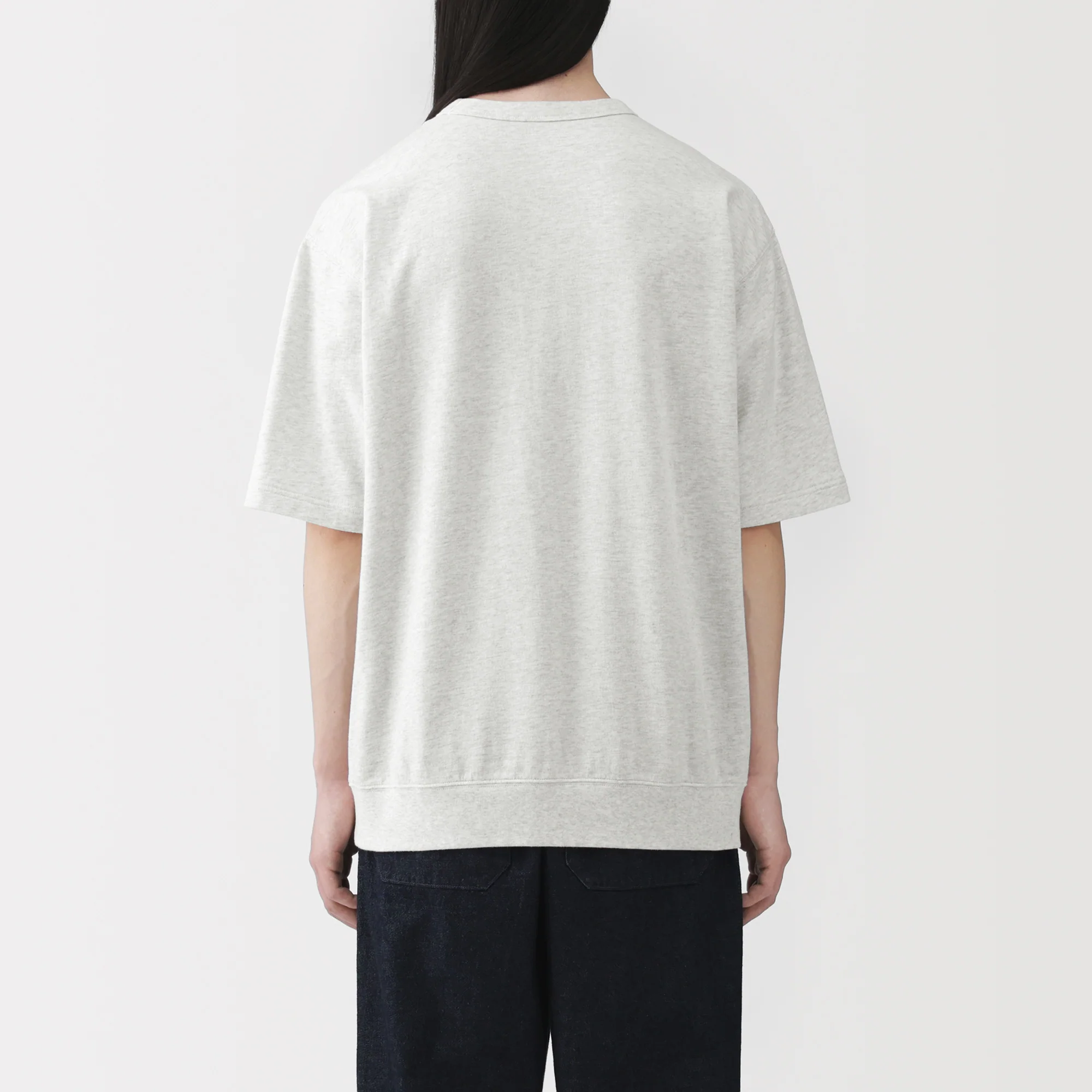 Cotton Half-Sleeve Sweatshirt - Image 6
