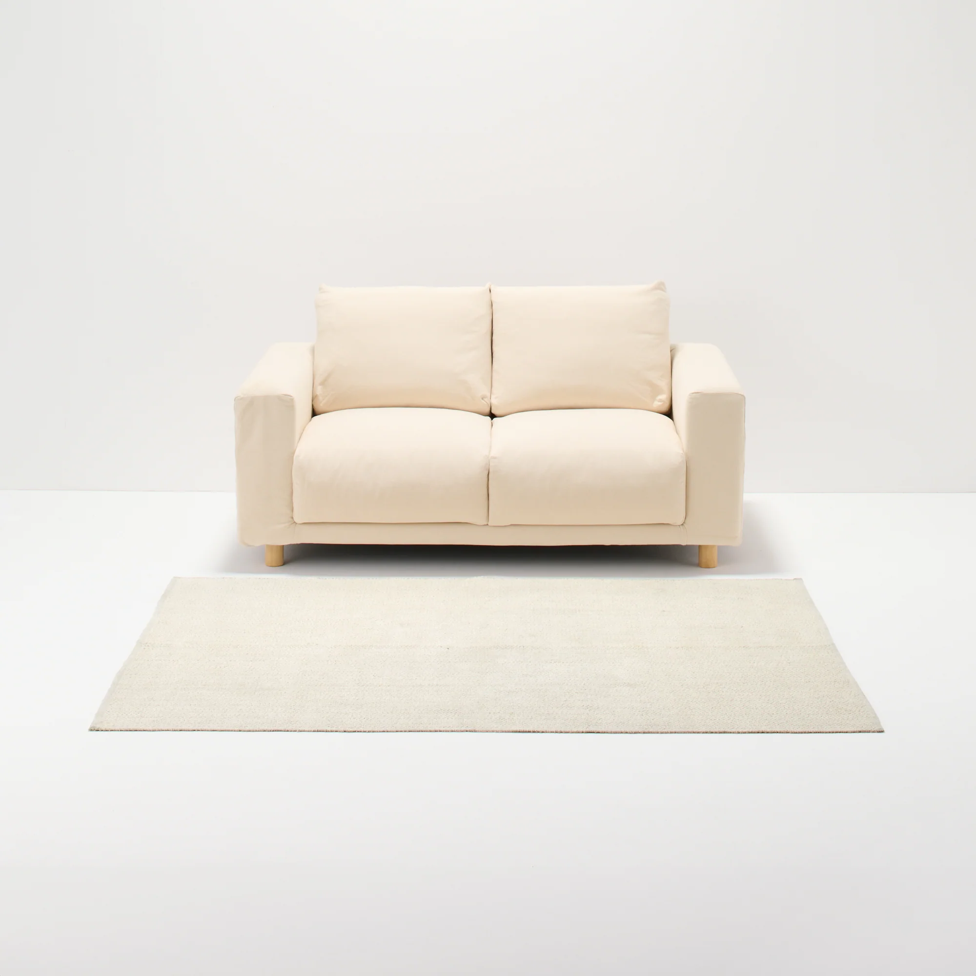 Cotton Hand Woven Floor Rug (W55.1 x L76.8") - Image 9