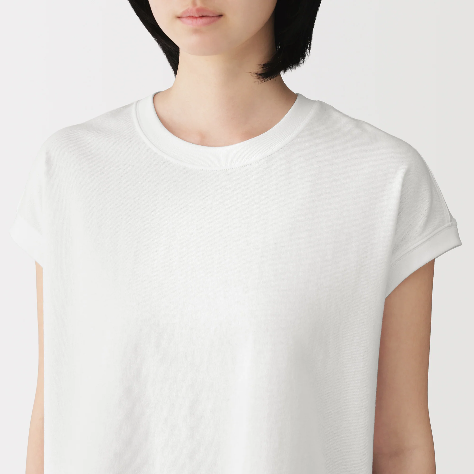 Cotton Jersey French Sleeve T-Shirt - Image 16