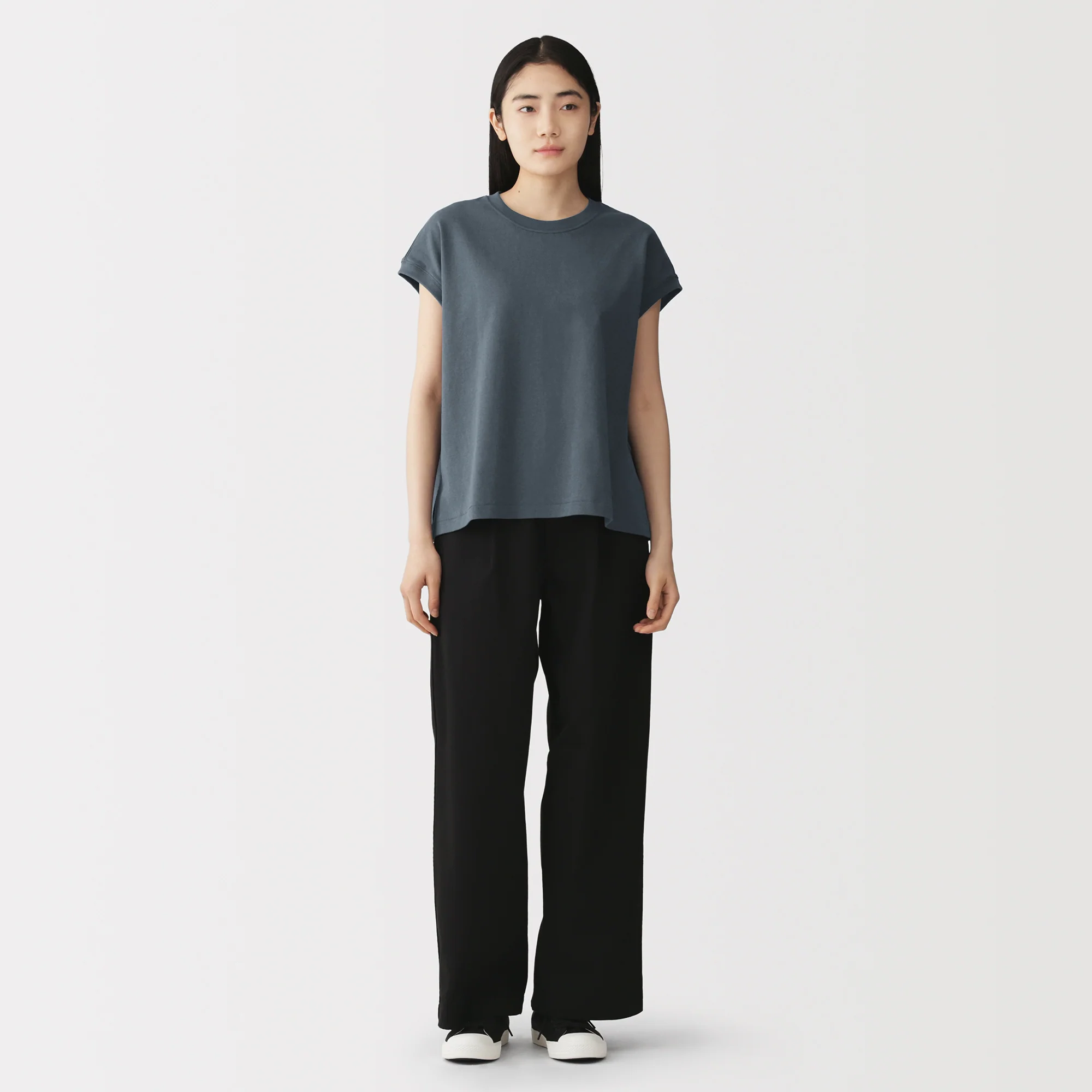 Cotton Jersey French Sleeve T-Shirt - Image 47