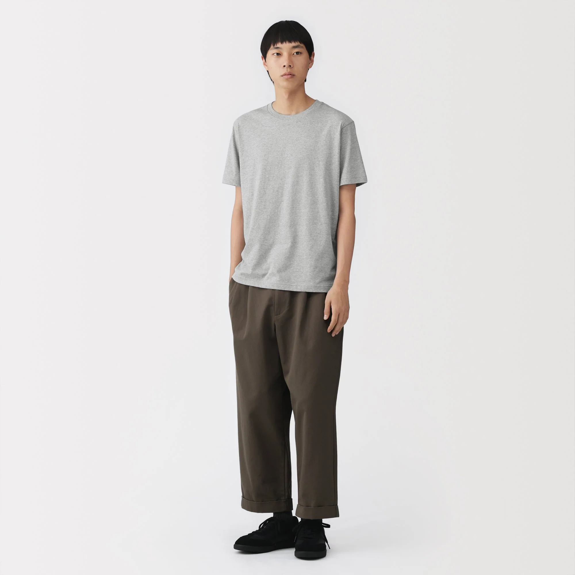 Cotton Jersey Crewneck T-Shirt - Image 12