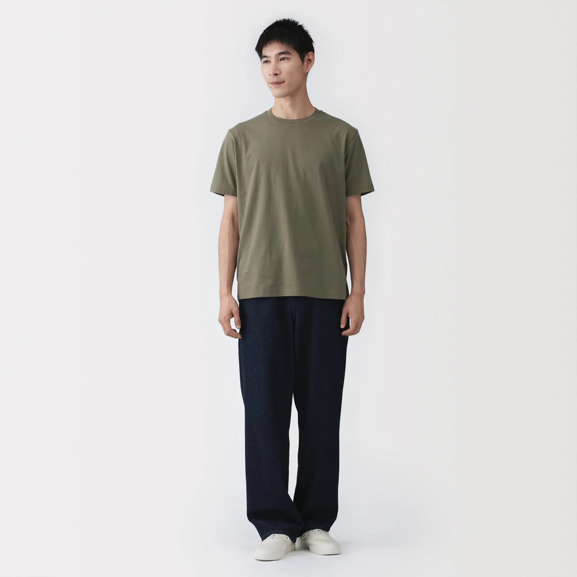 Cotton Jersey Crewneck T-Shirt - Image 20
