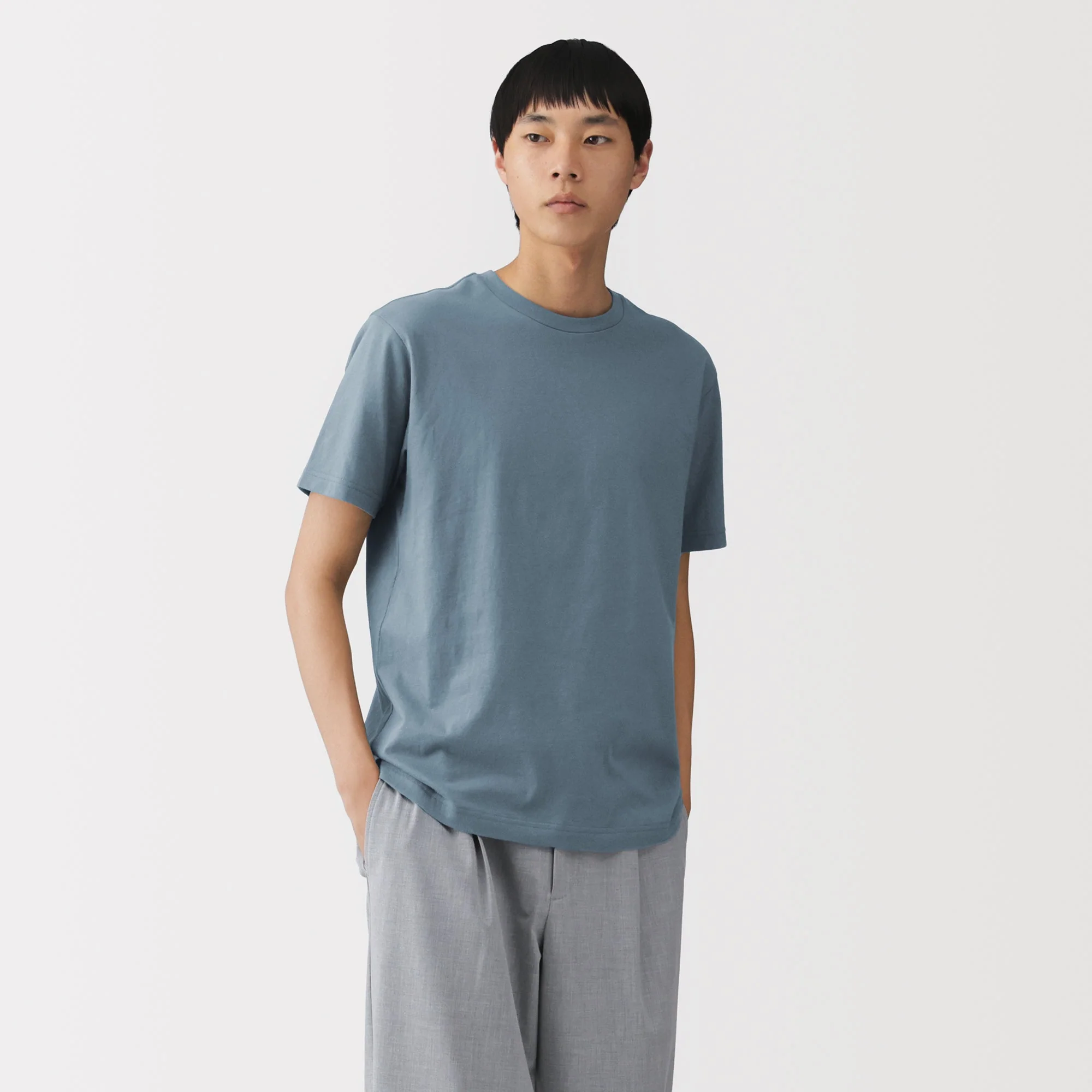 Cotton Jersey Crewneck T-Shirt - Image 43