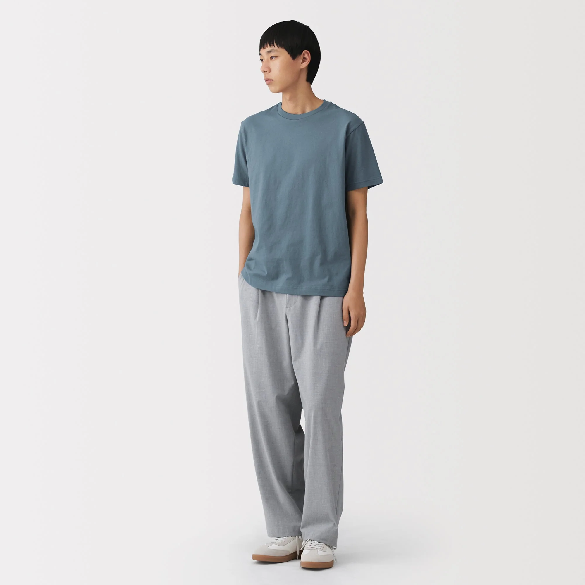 Cotton Jersey Crewneck T-Shirt - Image 44