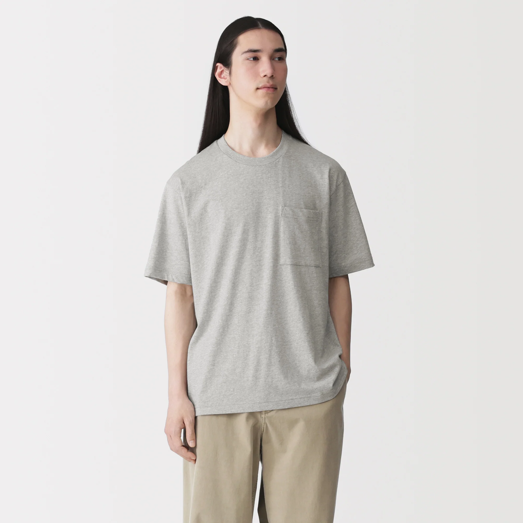 Cotton Jersey Wide T-Shirt - Image 11