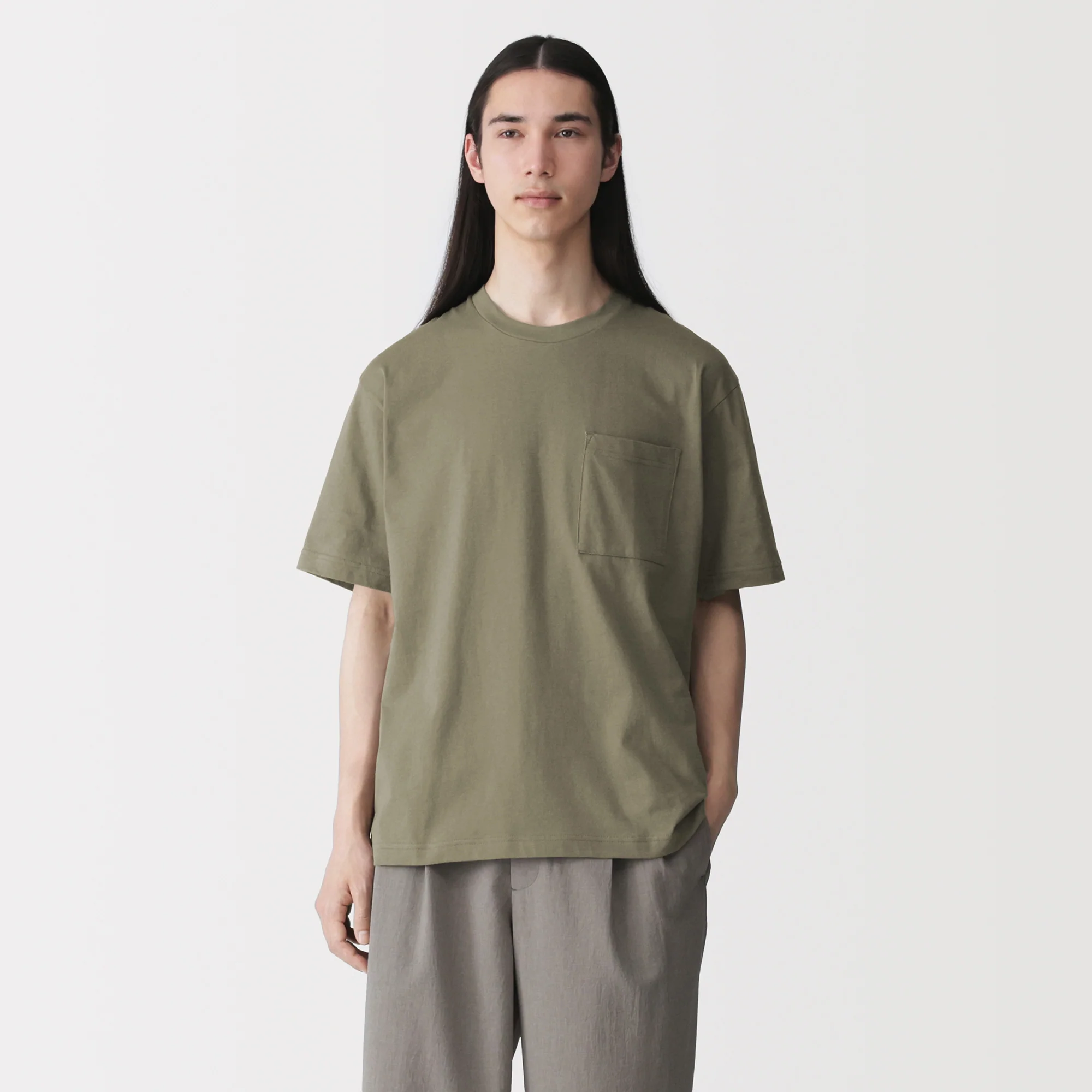 Cotton Jersey Wide T-Shirt - Image 27