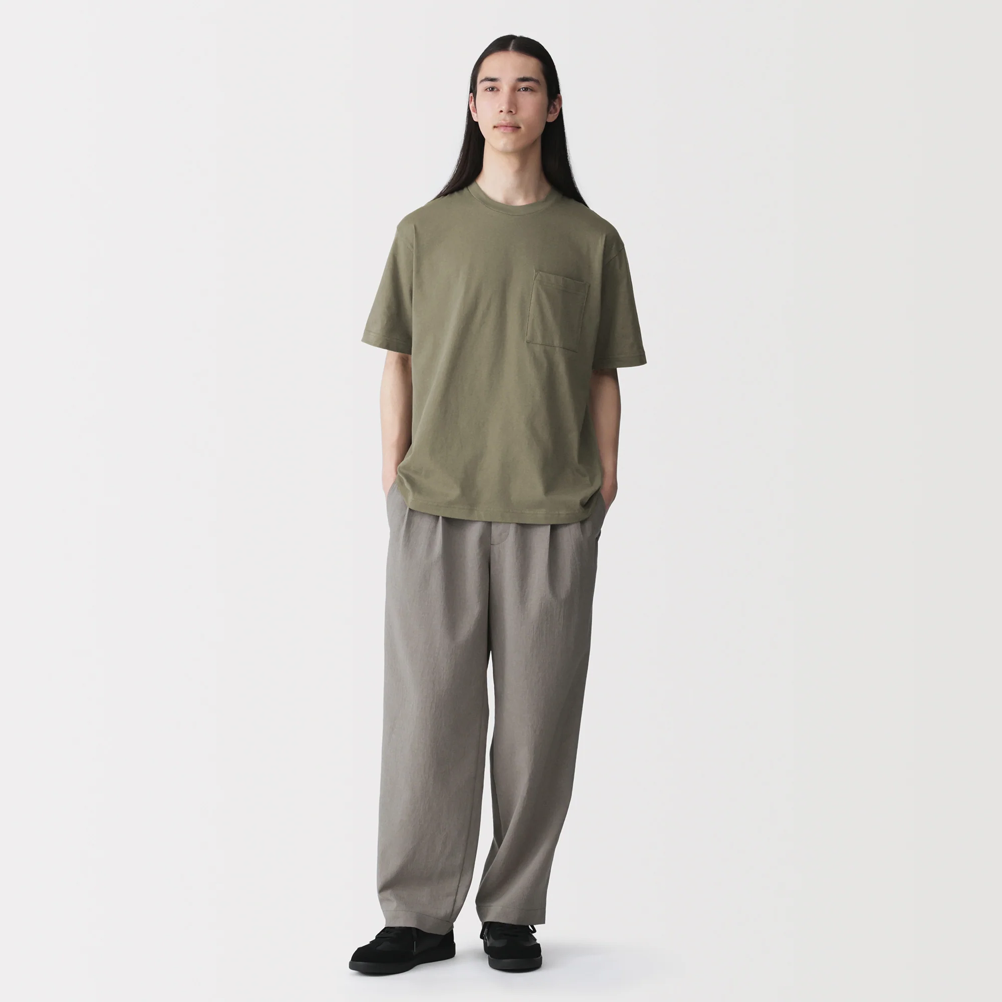 Cotton Jersey Wide T-Shirt - Image 28