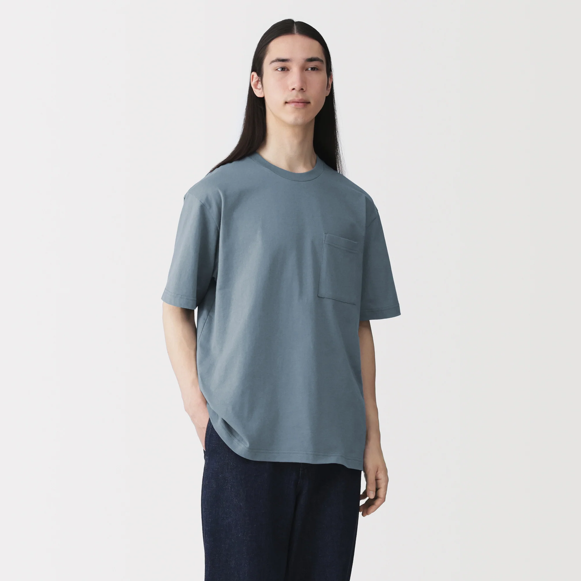 Cotton Jersey Wide T-Shirt - Image 35