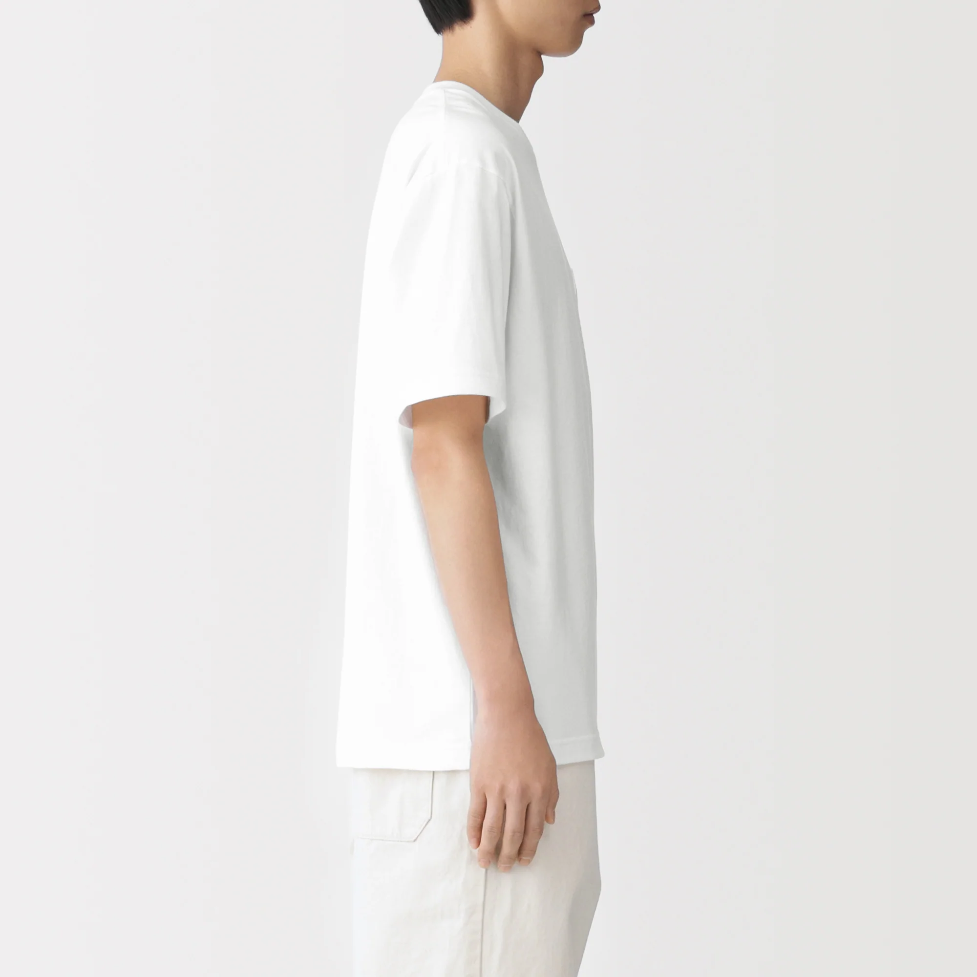 Cotton Jersey Wide T-Shirt - Image 37