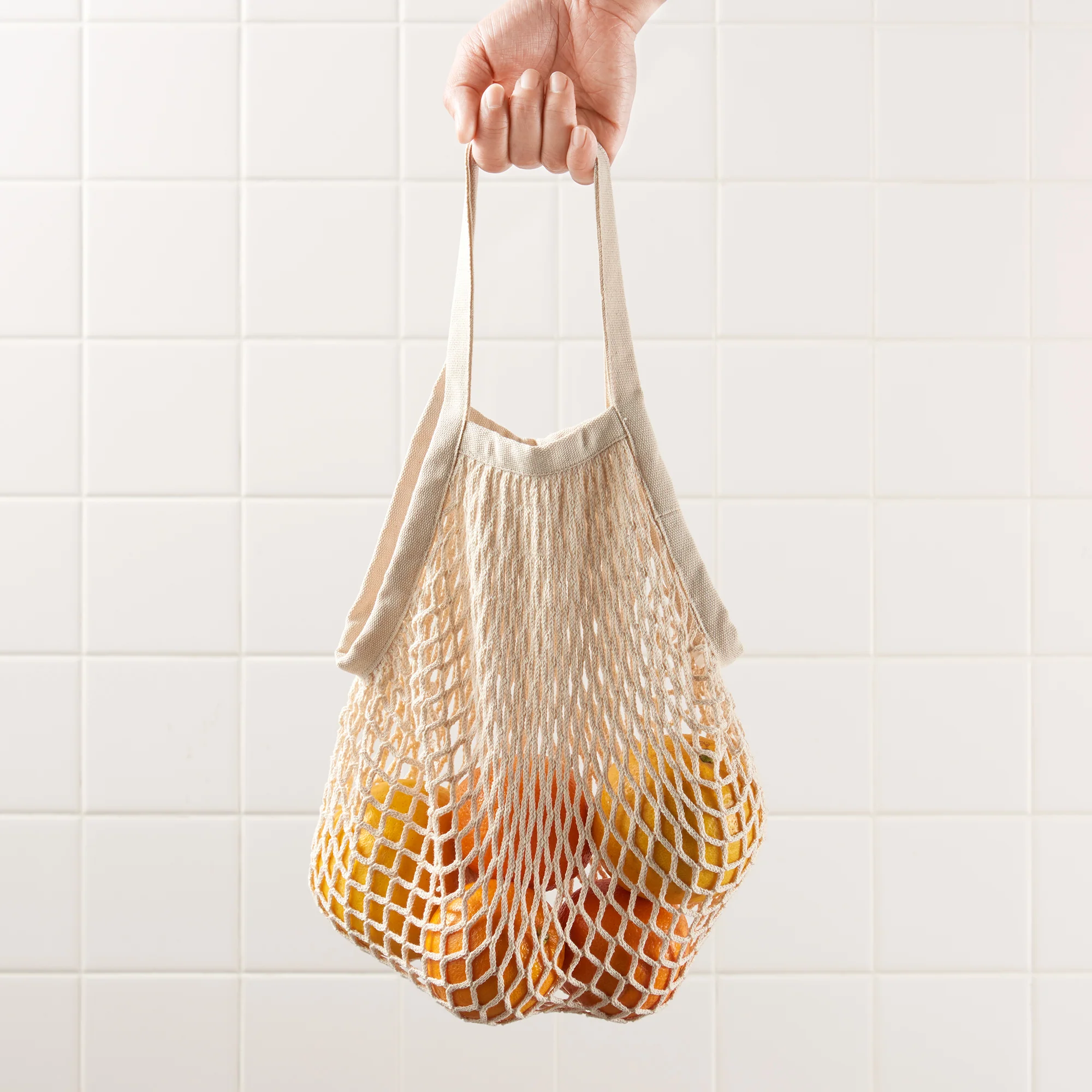 Cotton Mesh Storage Bag - Image 3