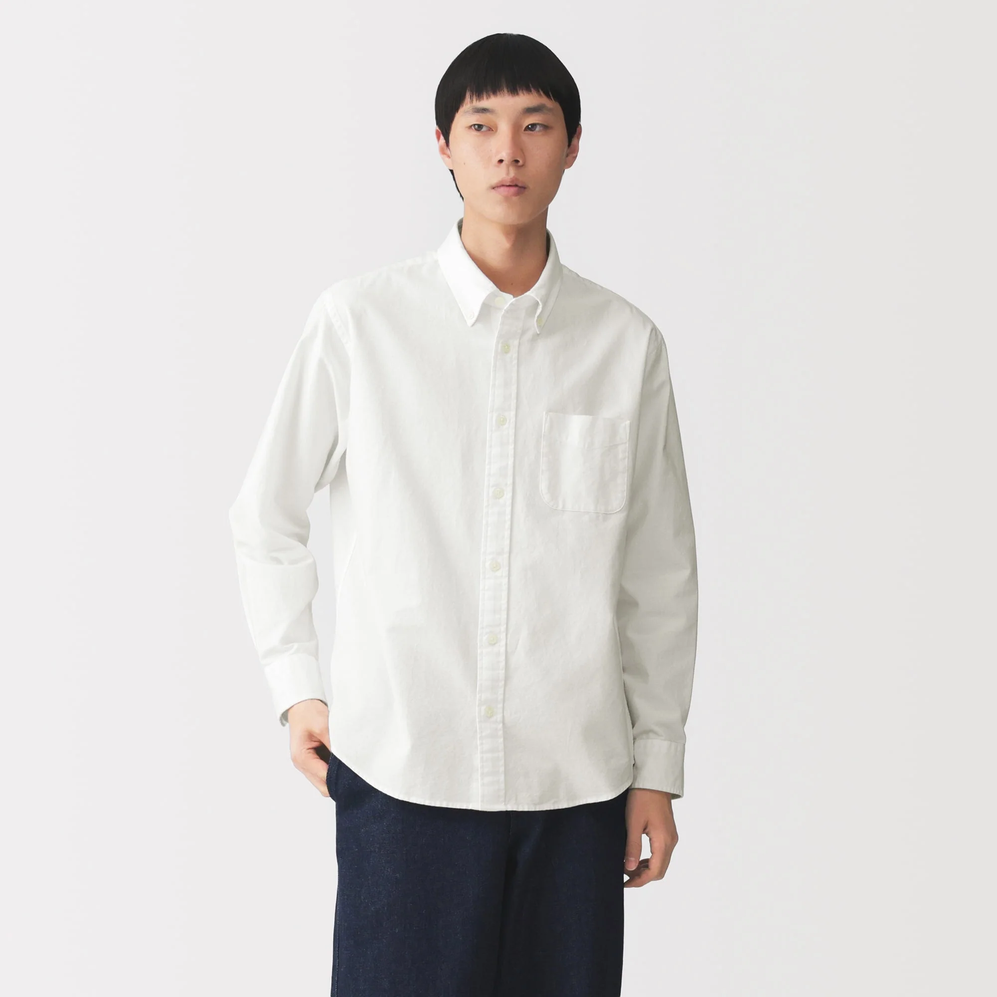 Cotton Oxford Shirt - Image 11