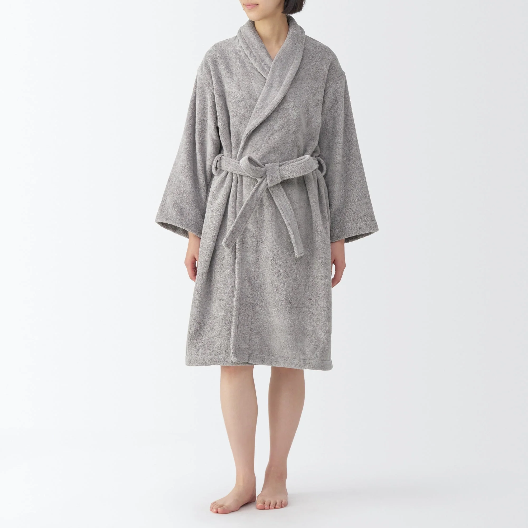 Cotton Pile Bathrobe - Image 3