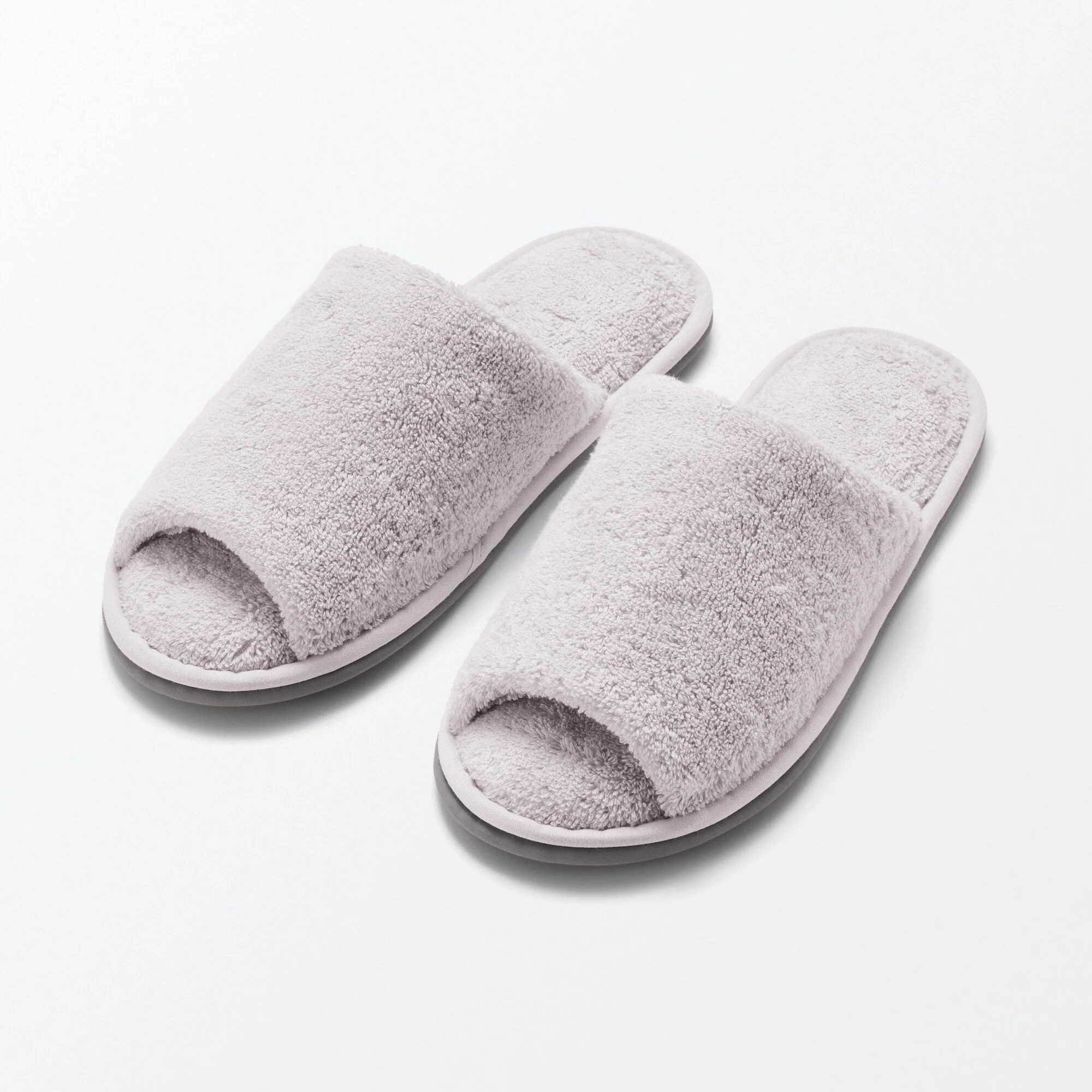 Cotton Pile Open Toe Slippers - Image 10