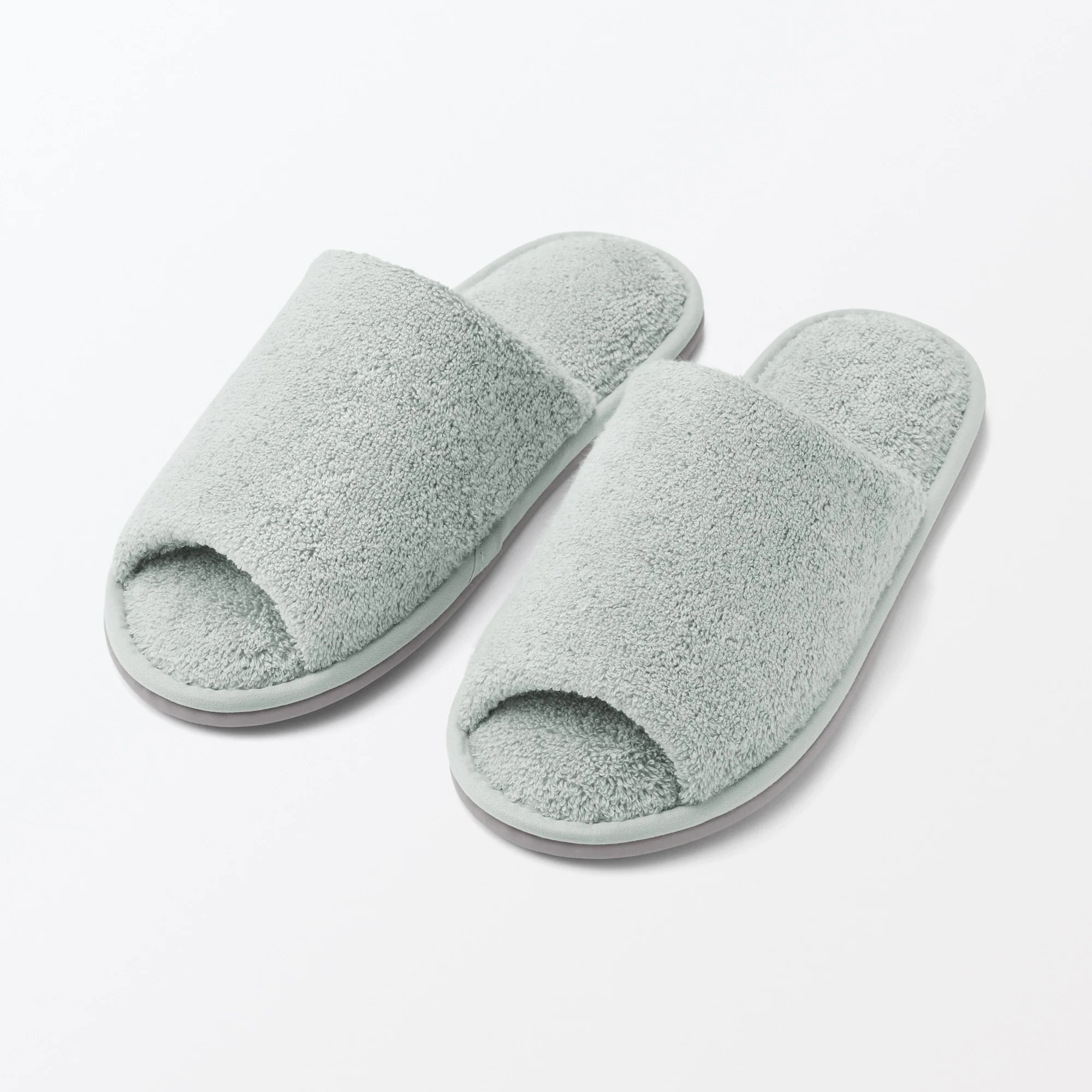 Cotton Pile Open Toe Slippers - Image 22